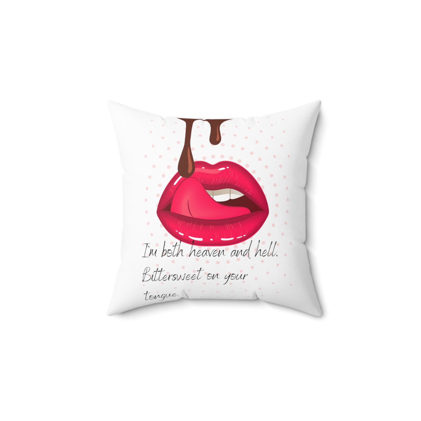 SWEET HELL Spun Polyester Square Pillow