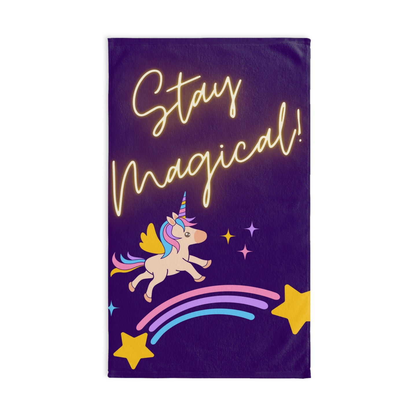 STAY MAGICAL UNICORN LOVE Hand Towel