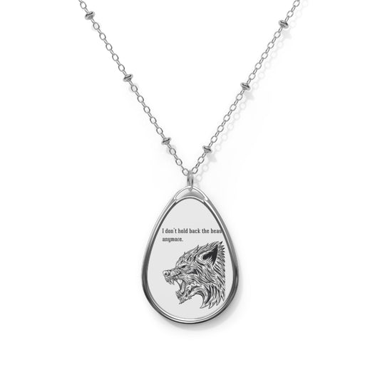 BEAST TALES V1   Oval Necklace