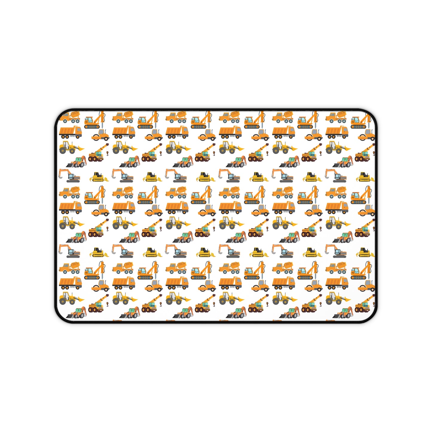 CONSTRUCTION TRUCKS Desk Mat