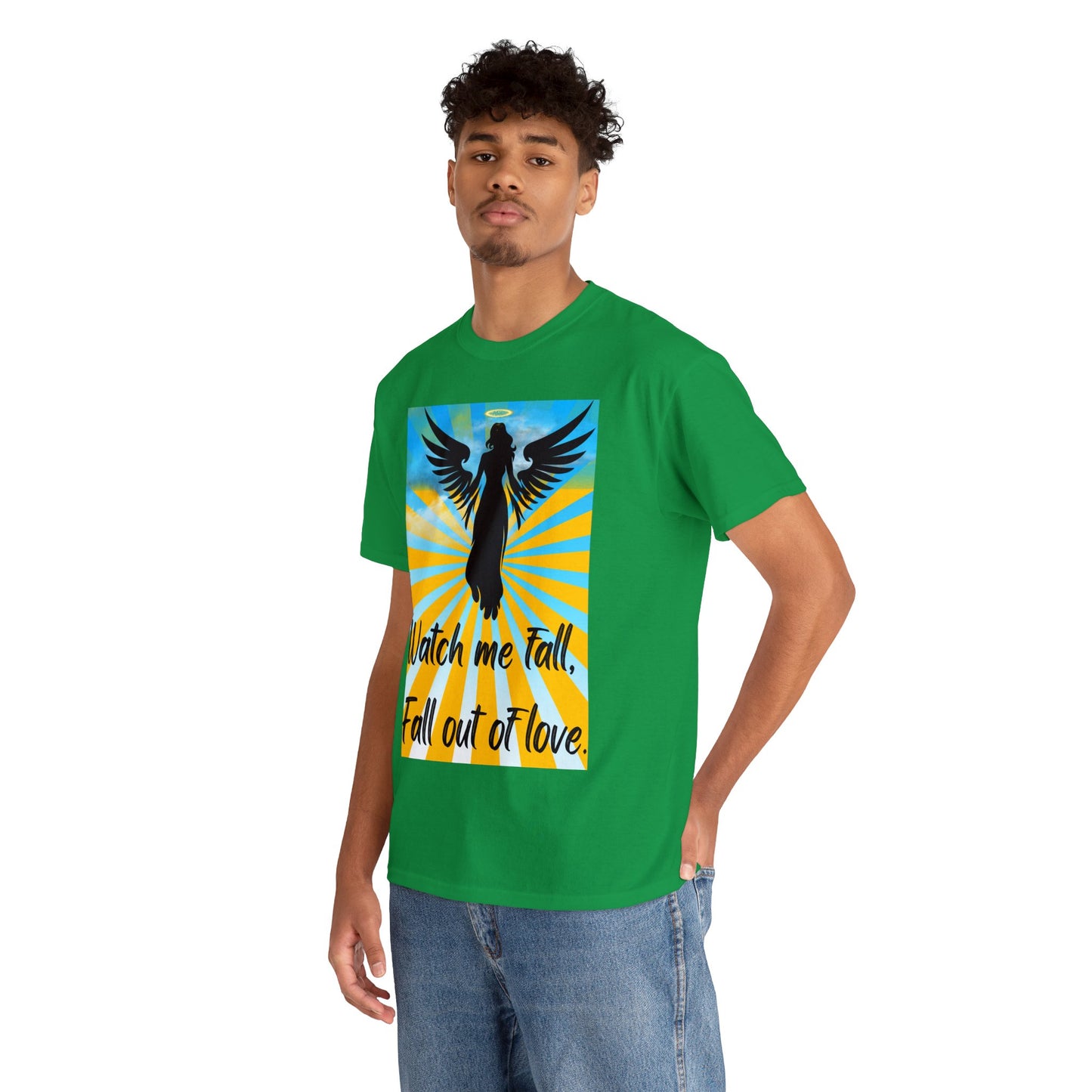 FALL OUT OF LOVE Unisex Heavy Cotton Tee