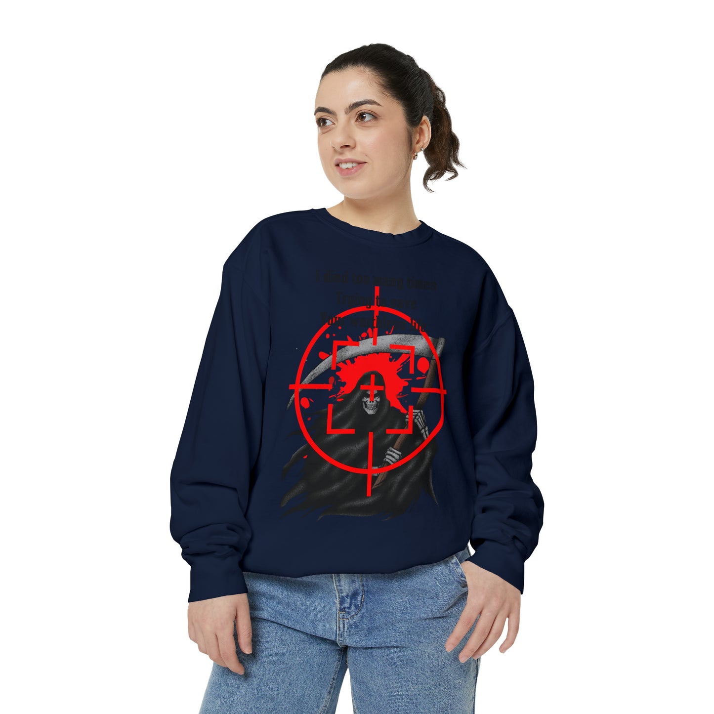 GAMER GIRL Unisex Garment-Dyed Sweatshirt