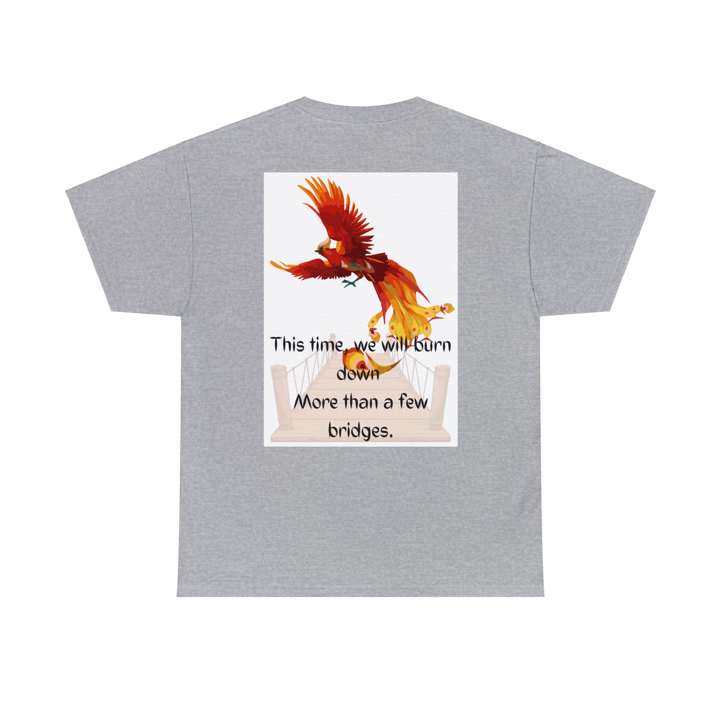 BRIDGES Unisex Heavy Cotton Tee