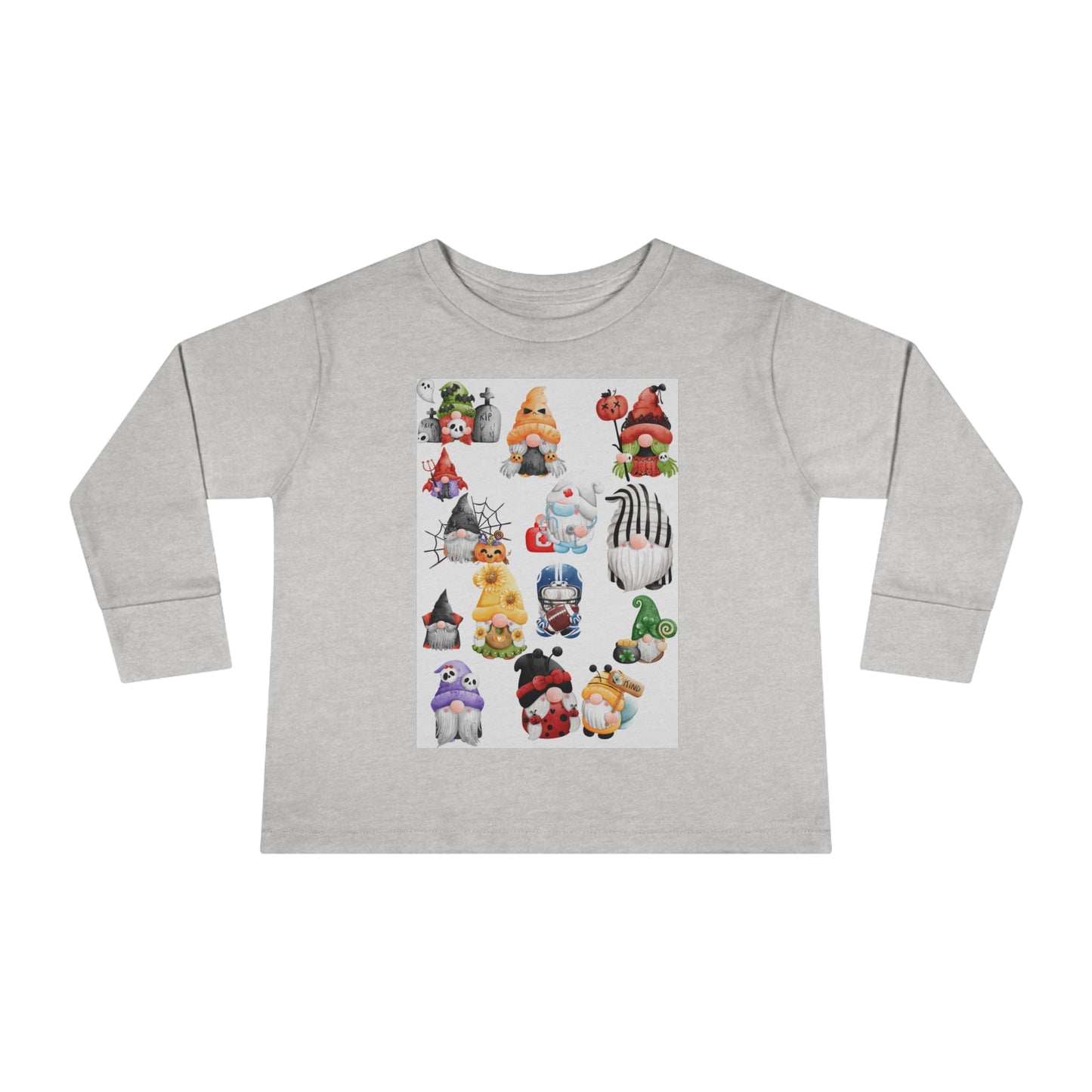 HALLOWEEN GNOMES Toddler Long Sleeve Tee