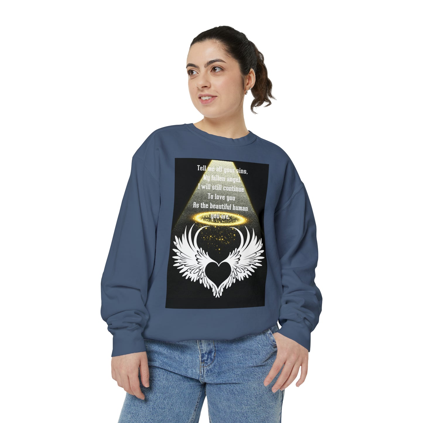 FALLEN ANGEL Unisex Garment-Dyed Sweatshirt