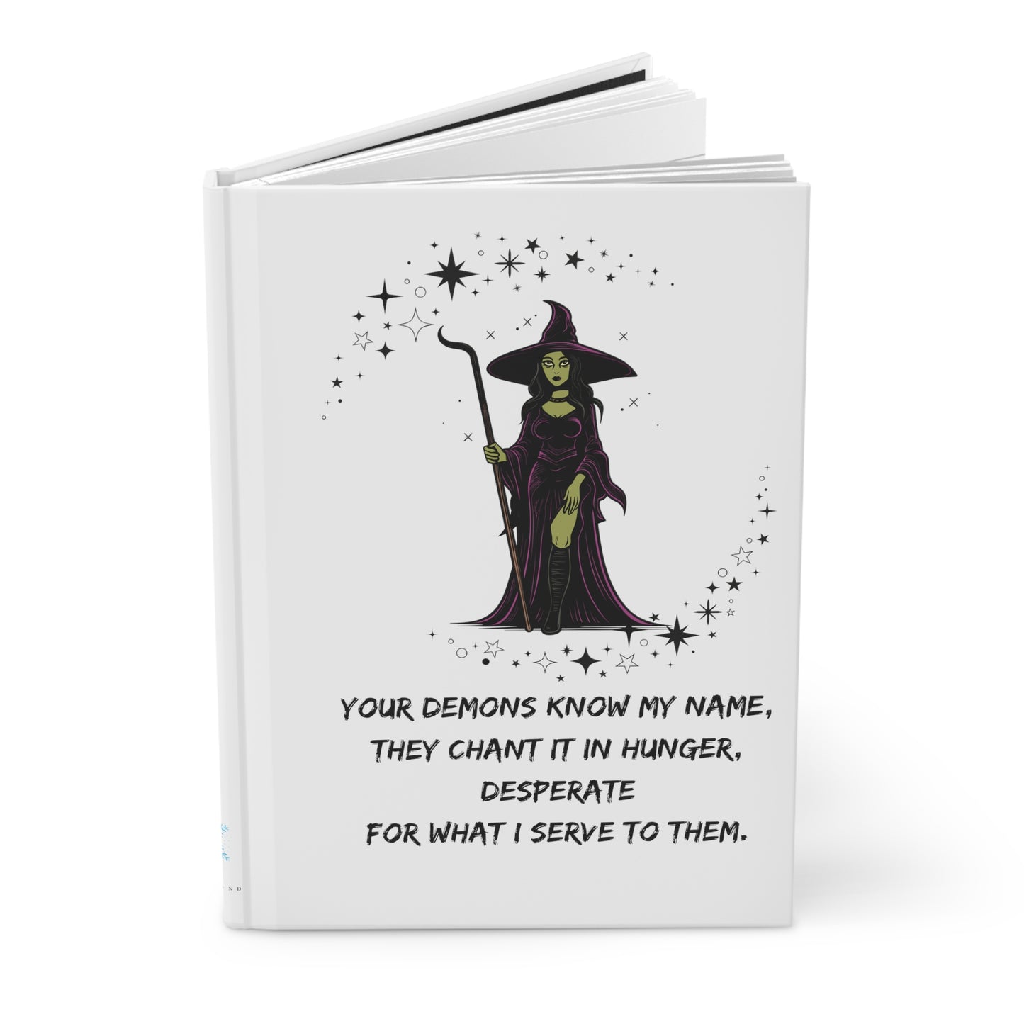 YOUR DEMONS KNOW MY NAME V1  Hardcover Journal Matte