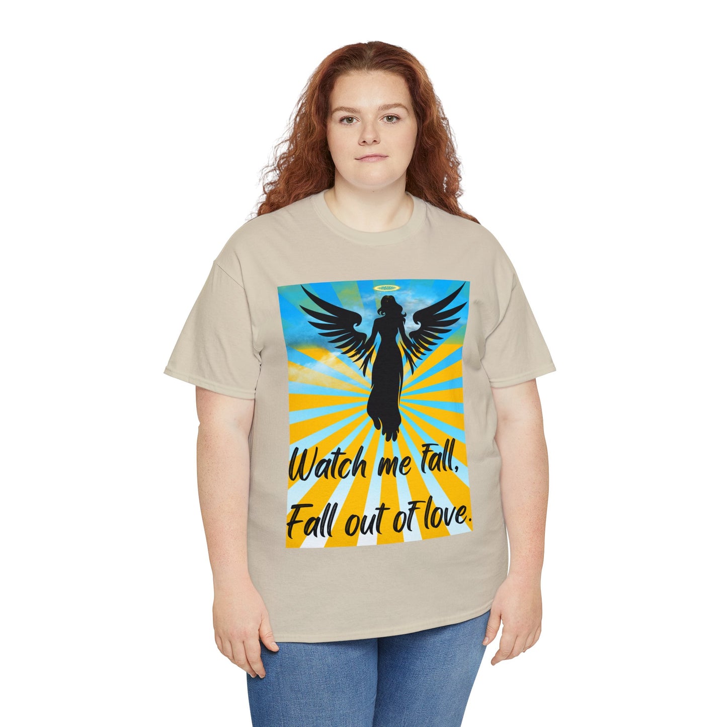 FALL OUT OF LOVE Unisex Heavy Cotton Tee