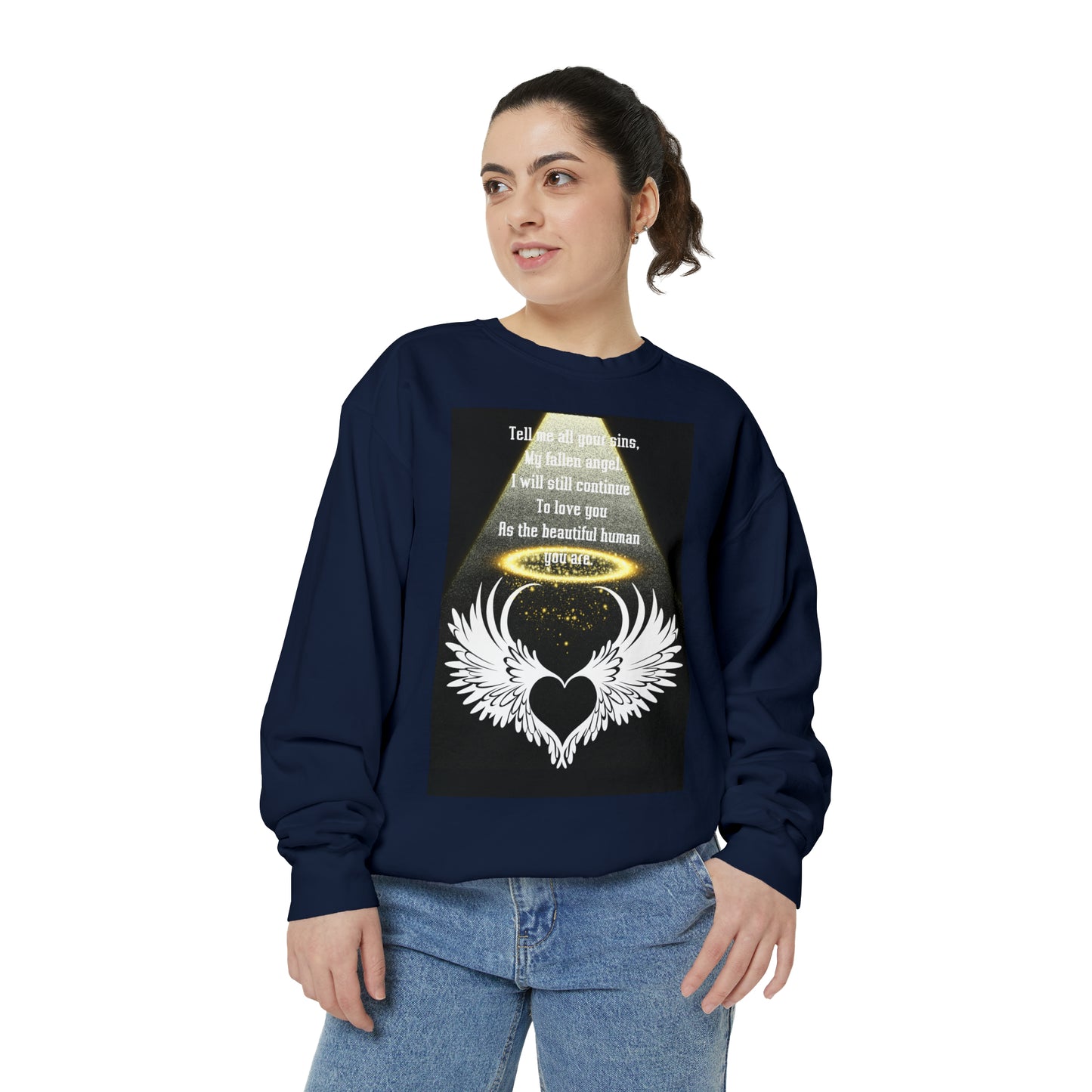 FALLEN ANGEL Unisex Garment-Dyed Sweatshirt