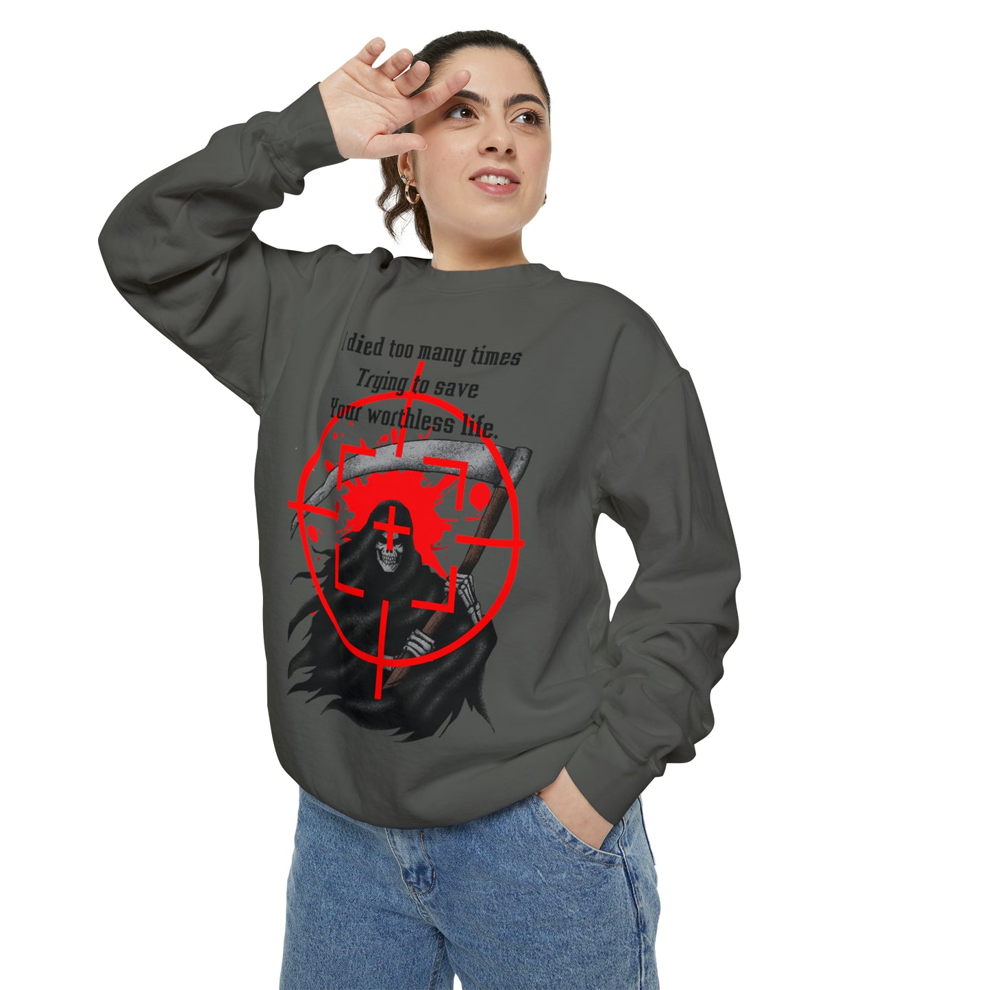 GAMER GIRL Unisex Garment-Dyed Sweatshirt