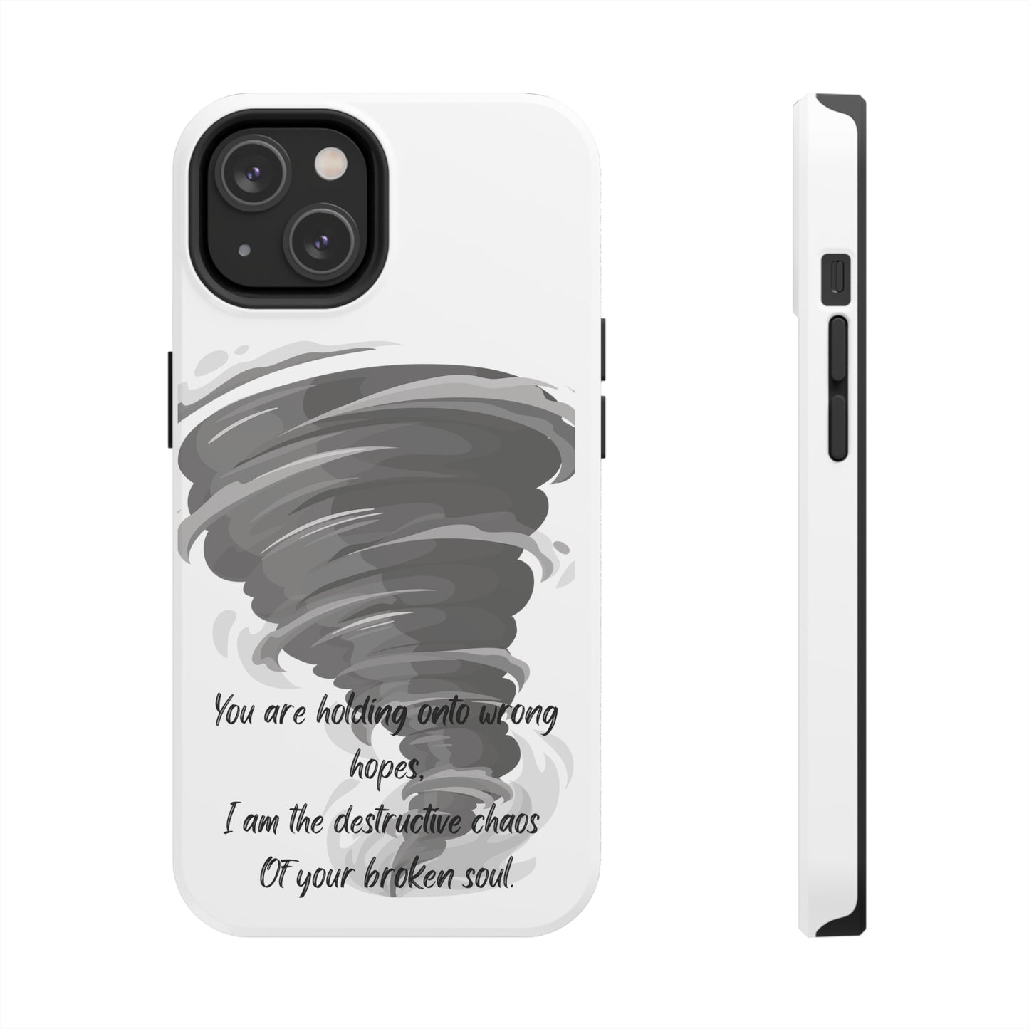 DESTRUCTIVE CHAOS Tough Phone Cases