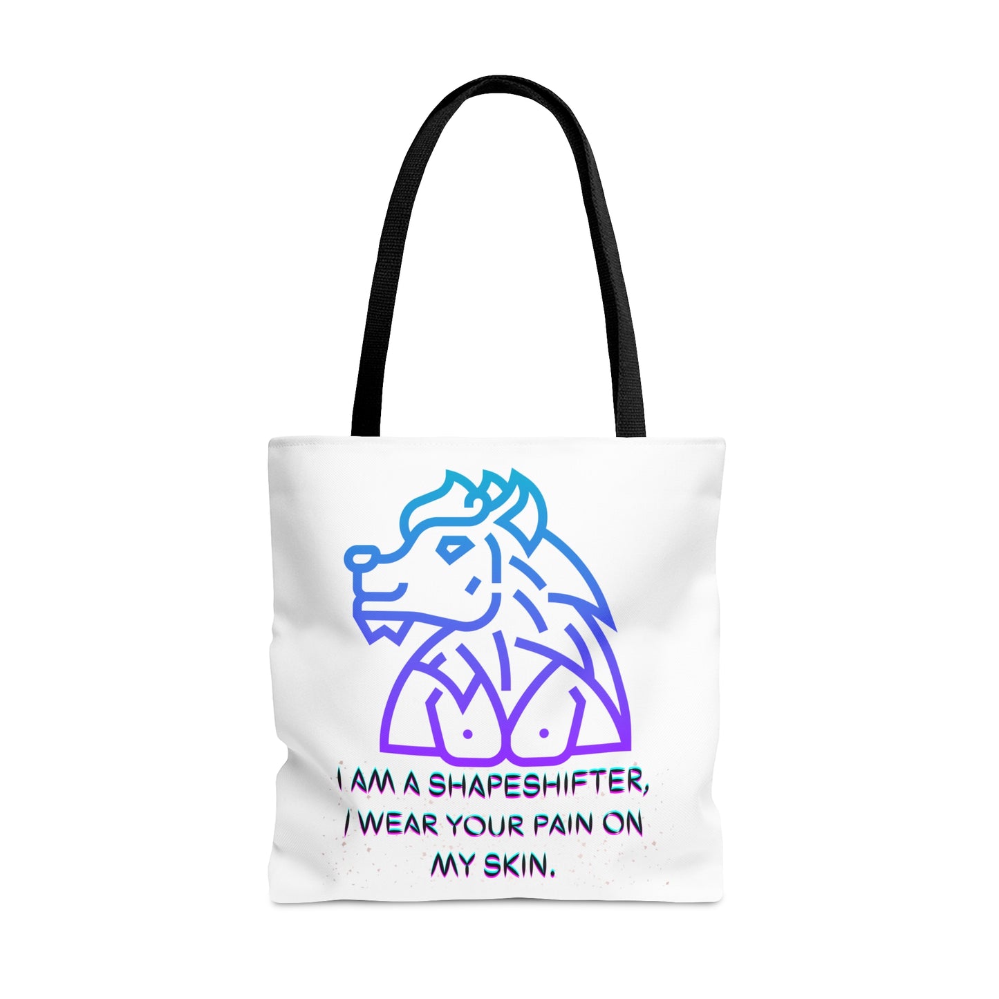 I AM A SHAPESHIFTER Tote Bag (AOP)