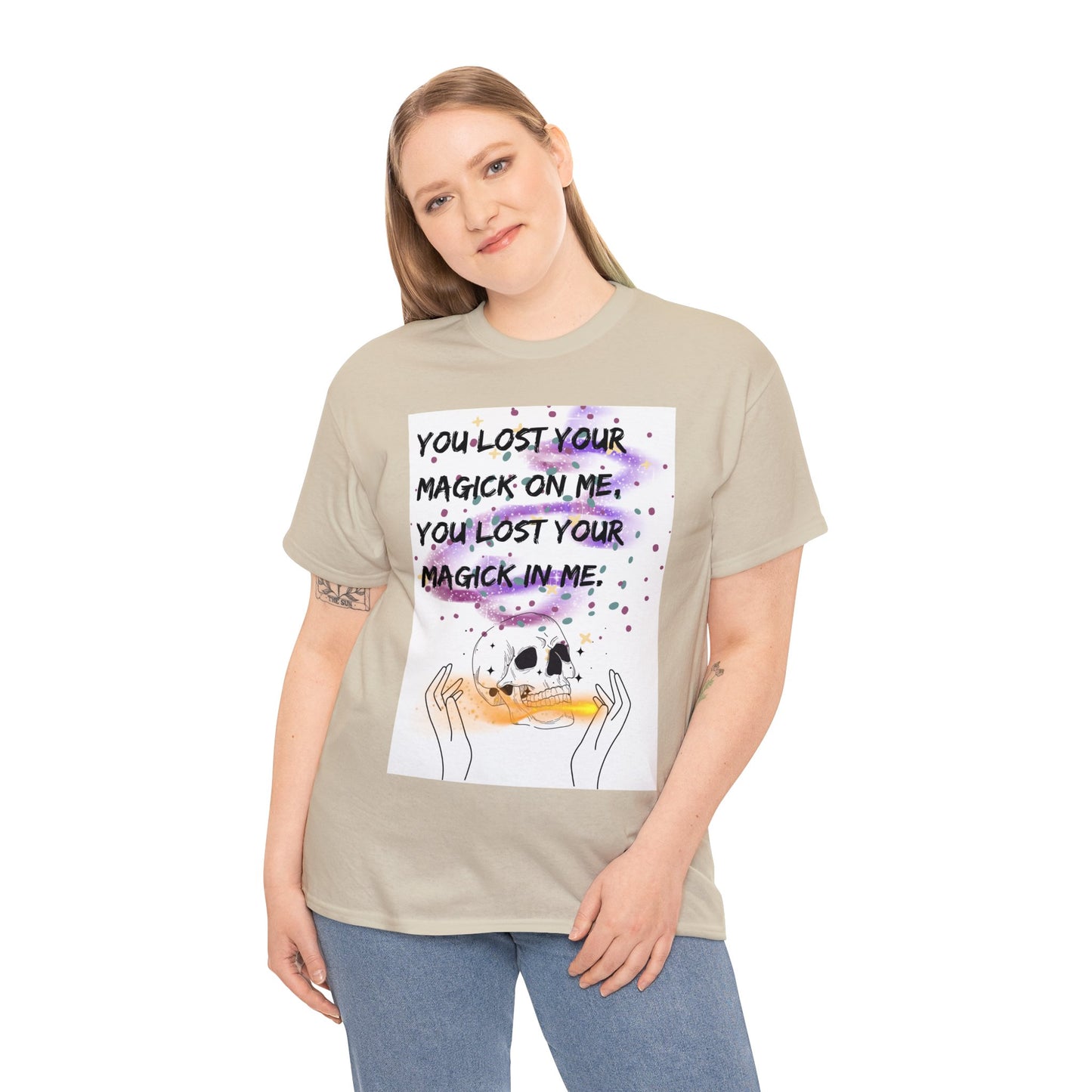 LOST YOUR MAGICK Unisex Heavy Cotton Tee