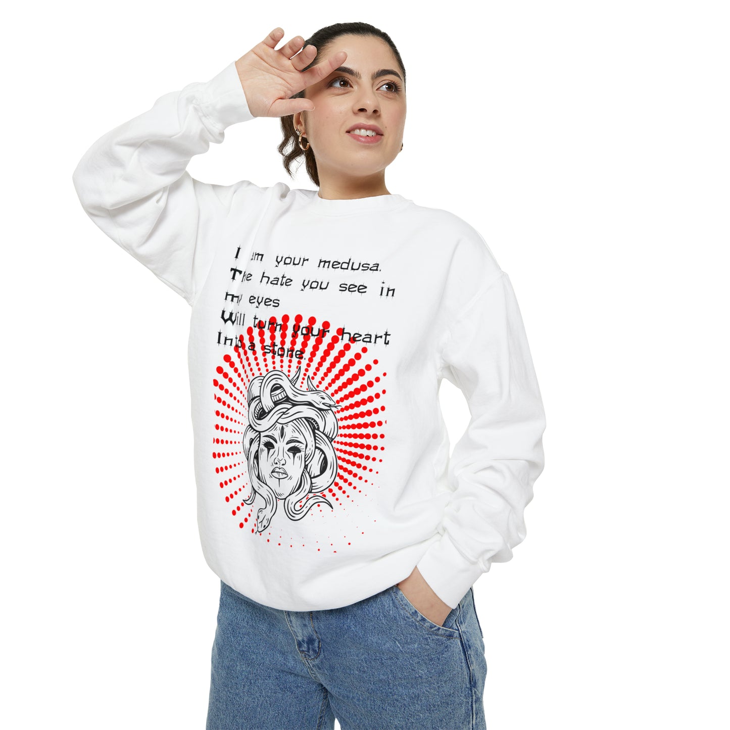 MEDUSA TALES  Unisex Garment-Dyed Sweatshirt