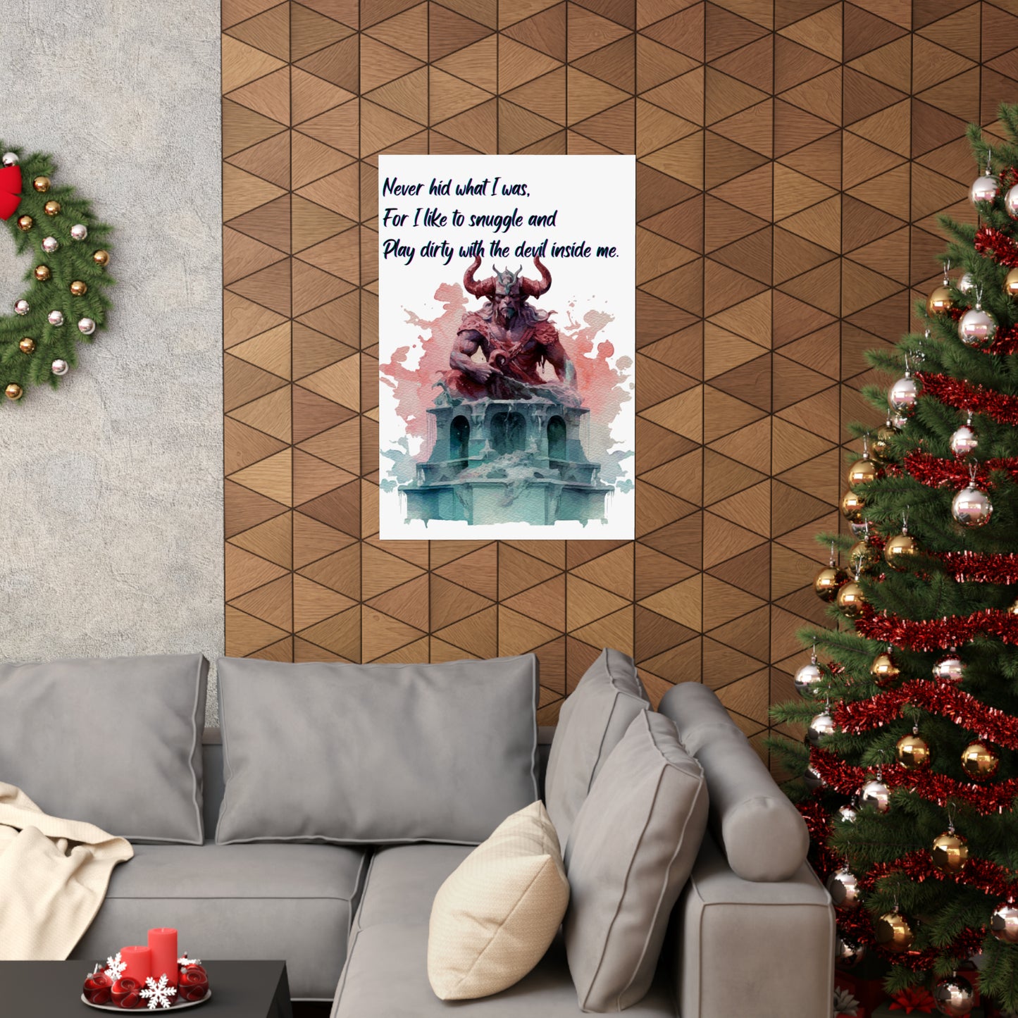 DEMON LOVER Matte Vertical Posters