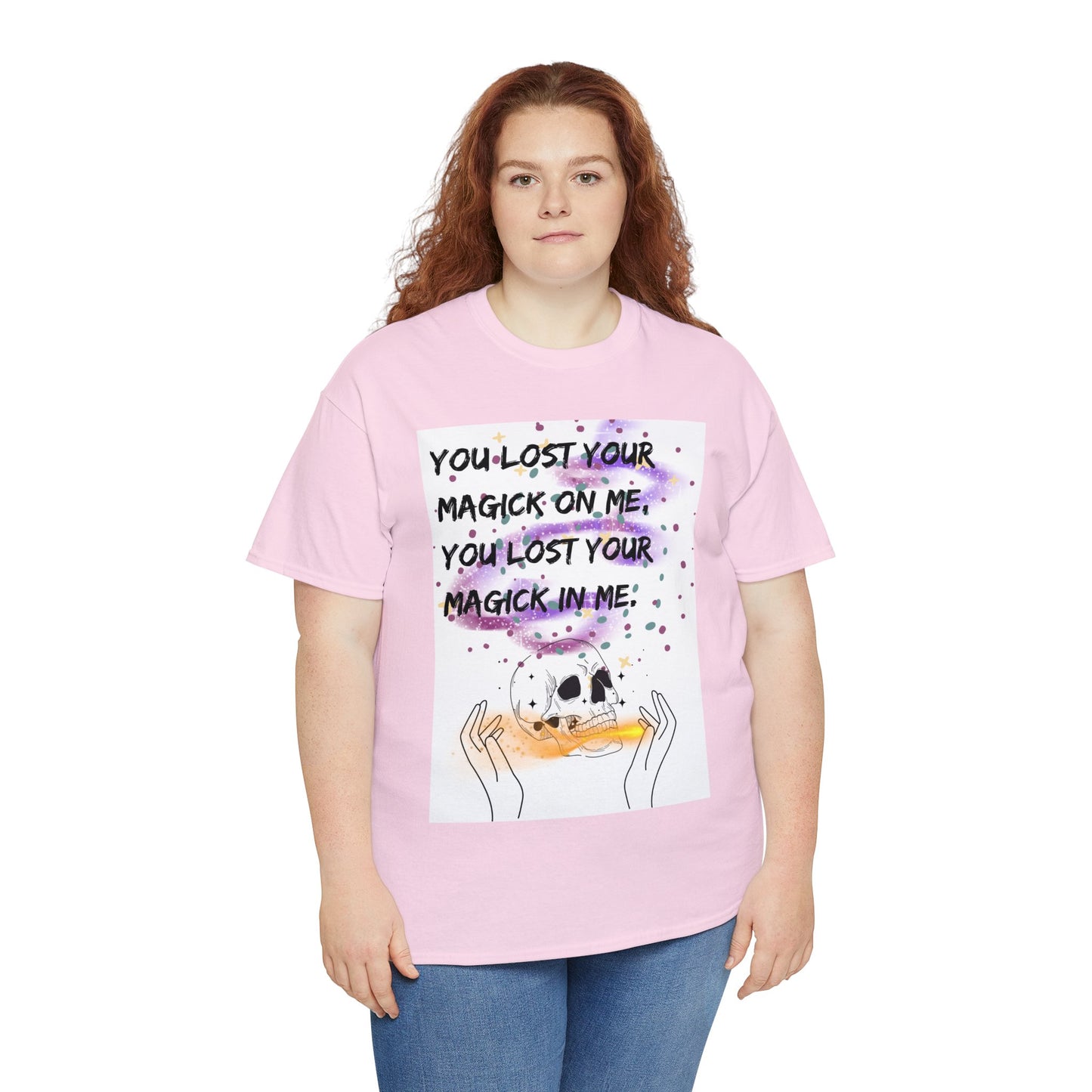 LOST YOUR MAGICK Unisex Heavy Cotton Tee
