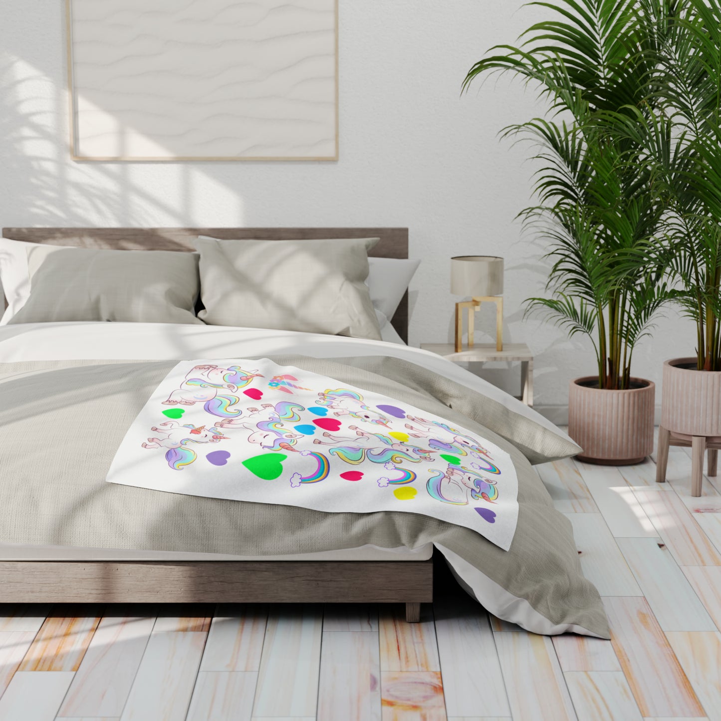 UNICORN LOVE V2  Arctic Fleece Blanket
