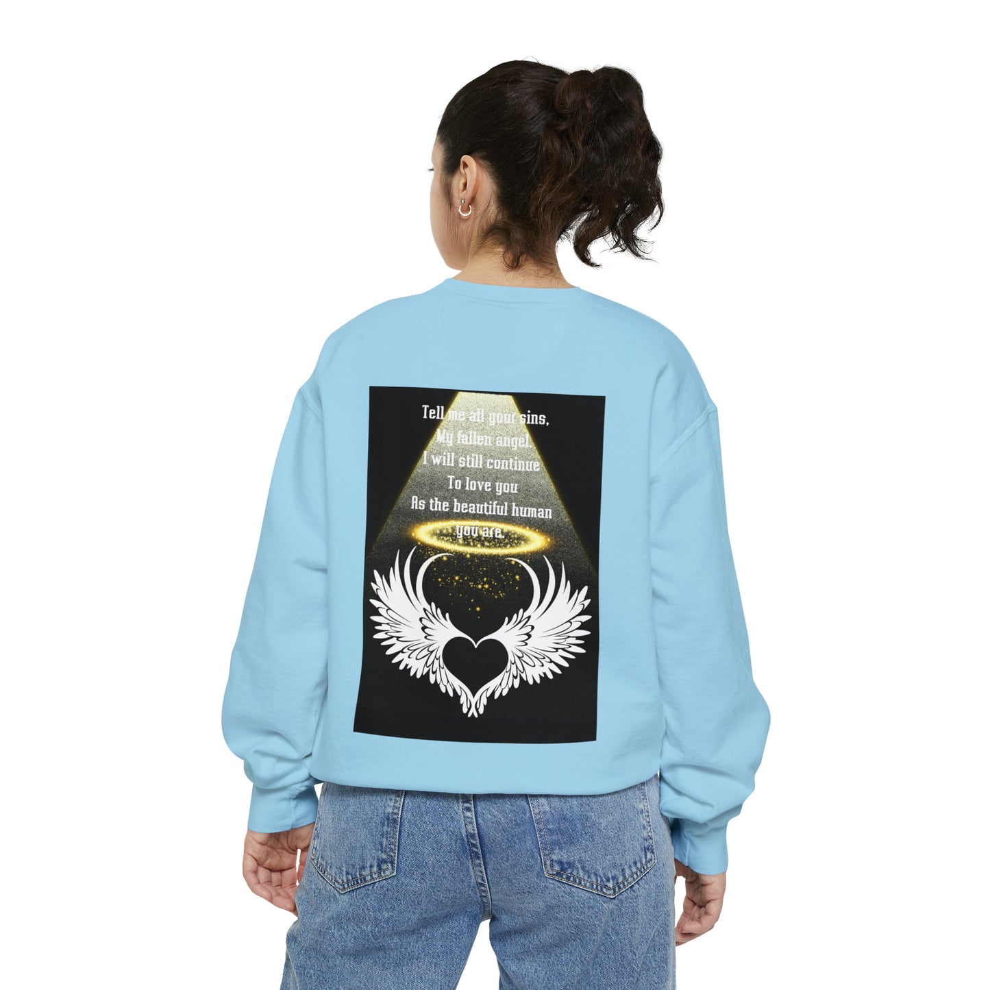 FALLEN ANGEL Unisex Garment-Dyed Sweatshirt