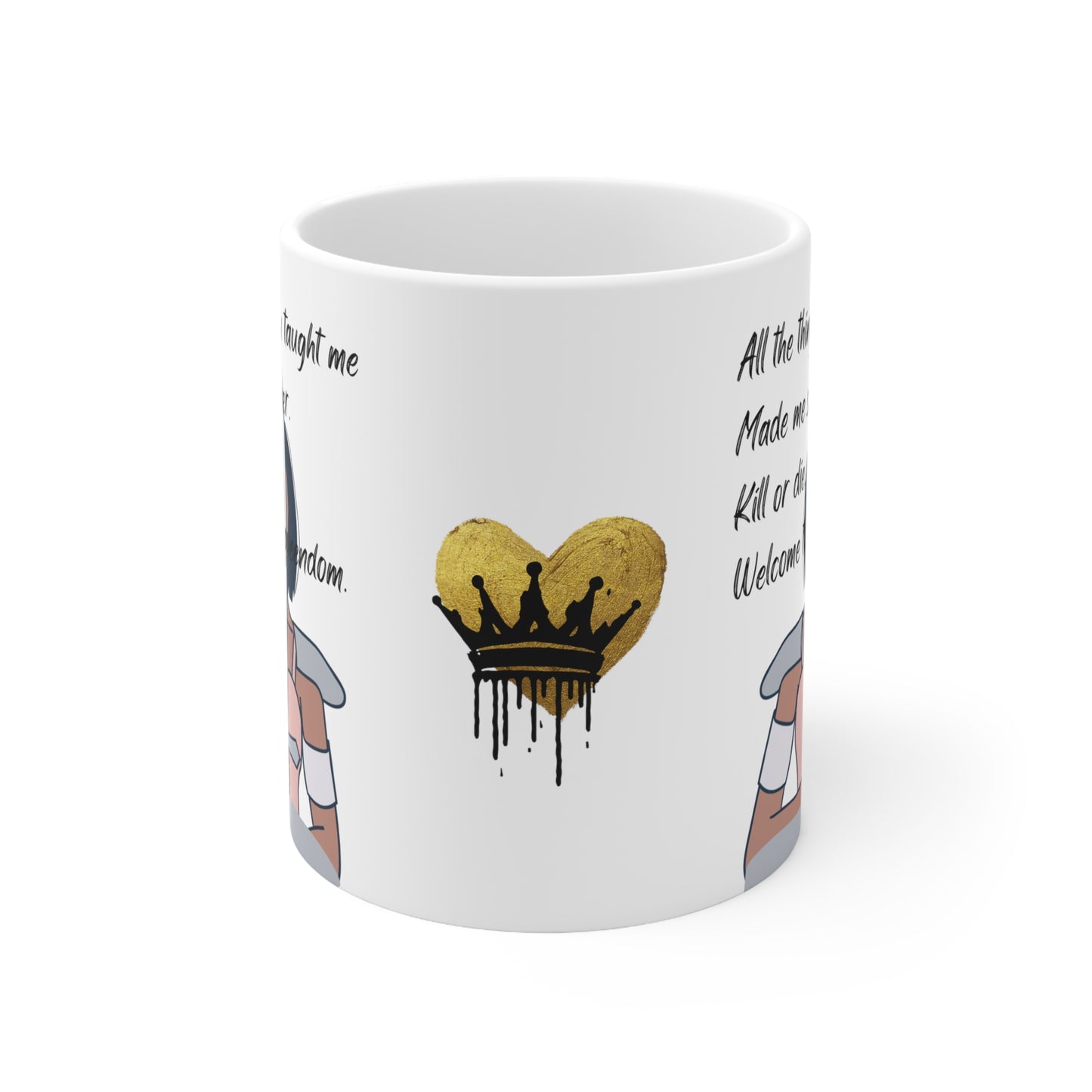 QUEENDOM   Ceramic Mug 11oz
