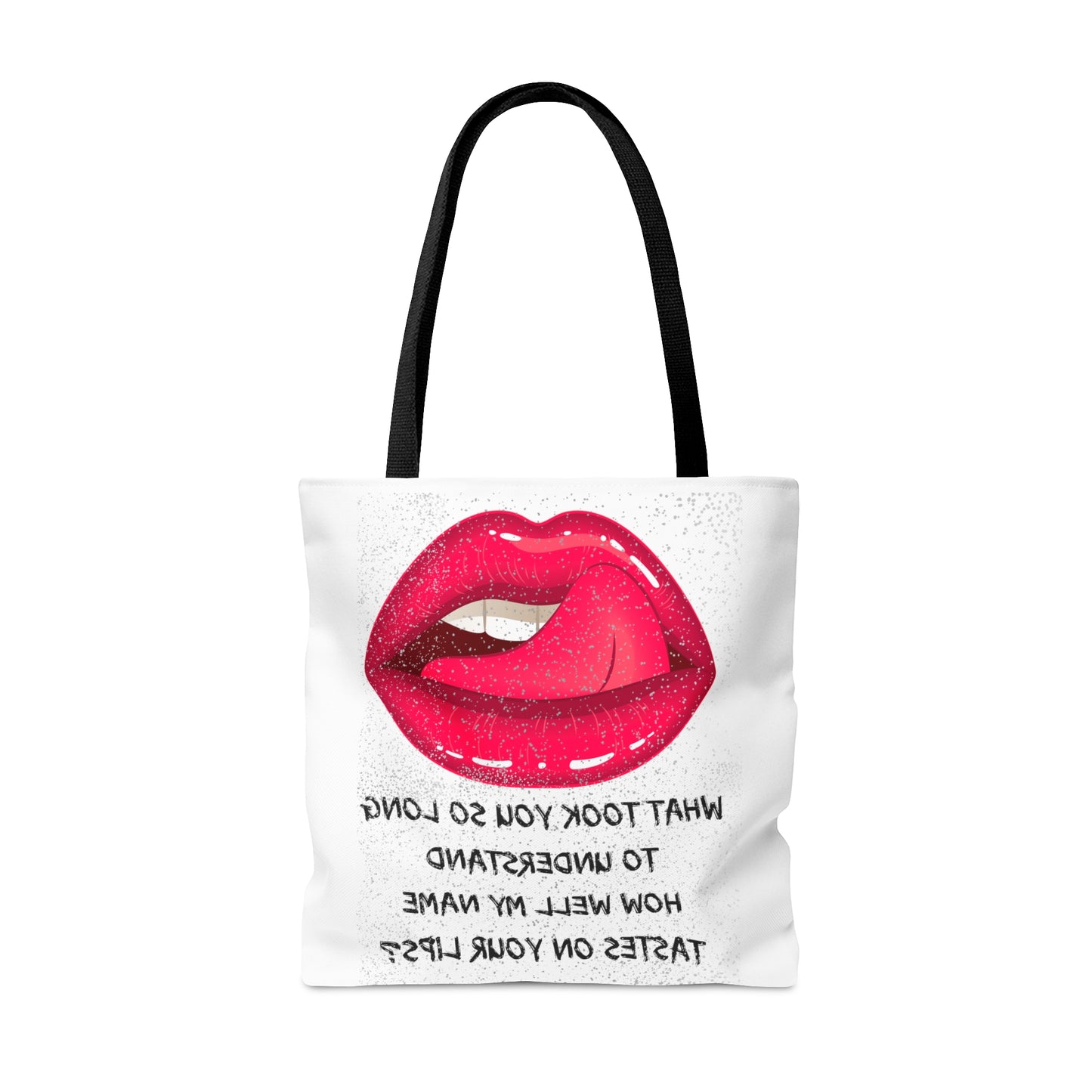 MY NAME ON YOUR LIPS Tote Bag (AOP)