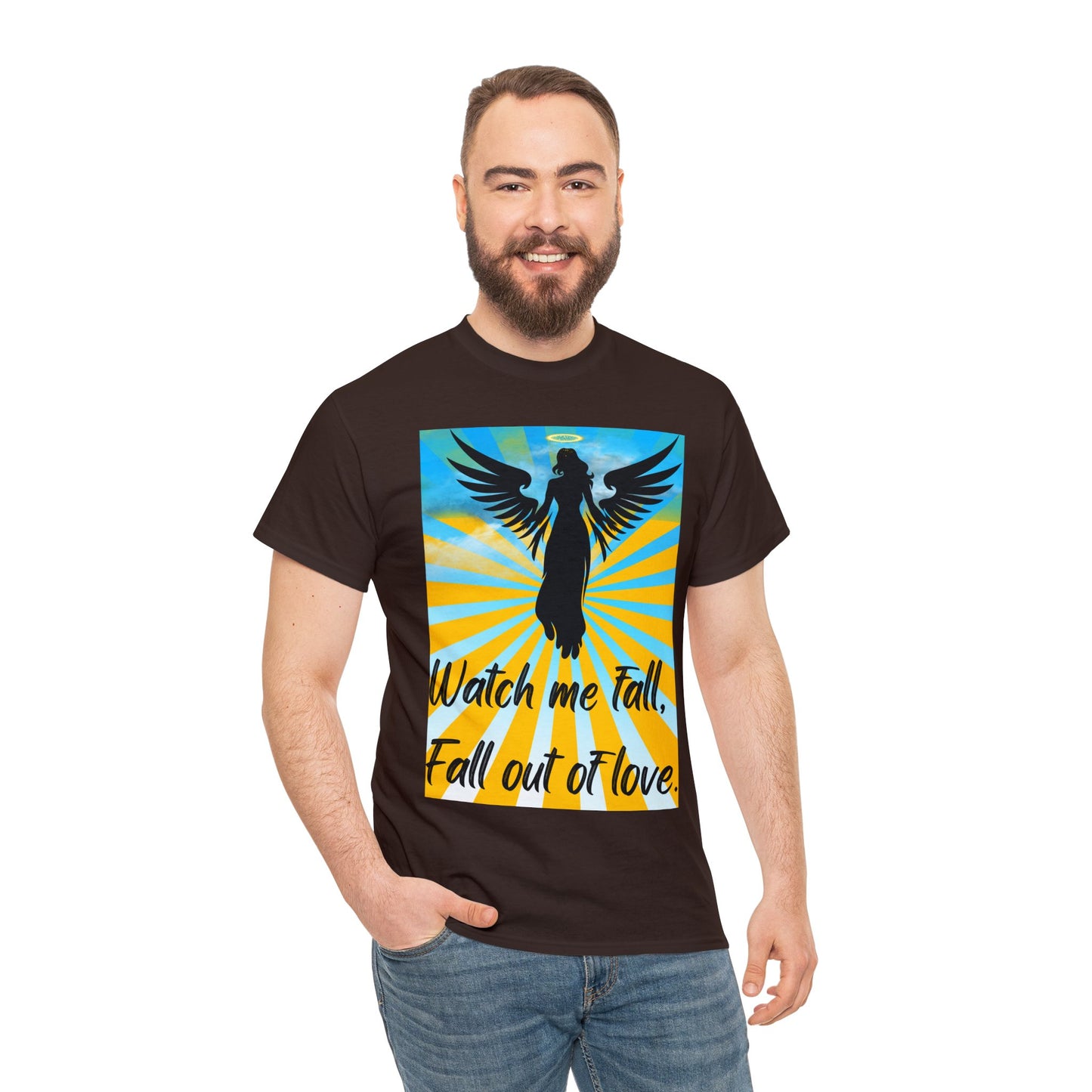 FALL OUT OF LOVE Unisex Heavy Cotton Tee