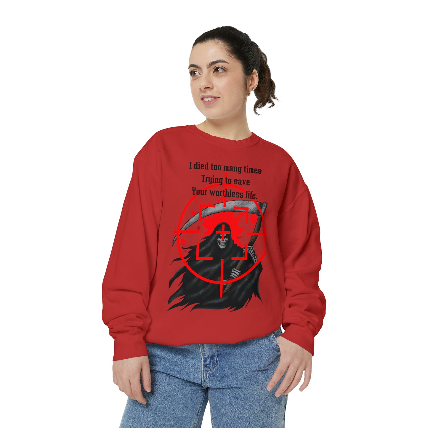 GAMER GIRL Unisex Garment-Dyed Sweatshirt