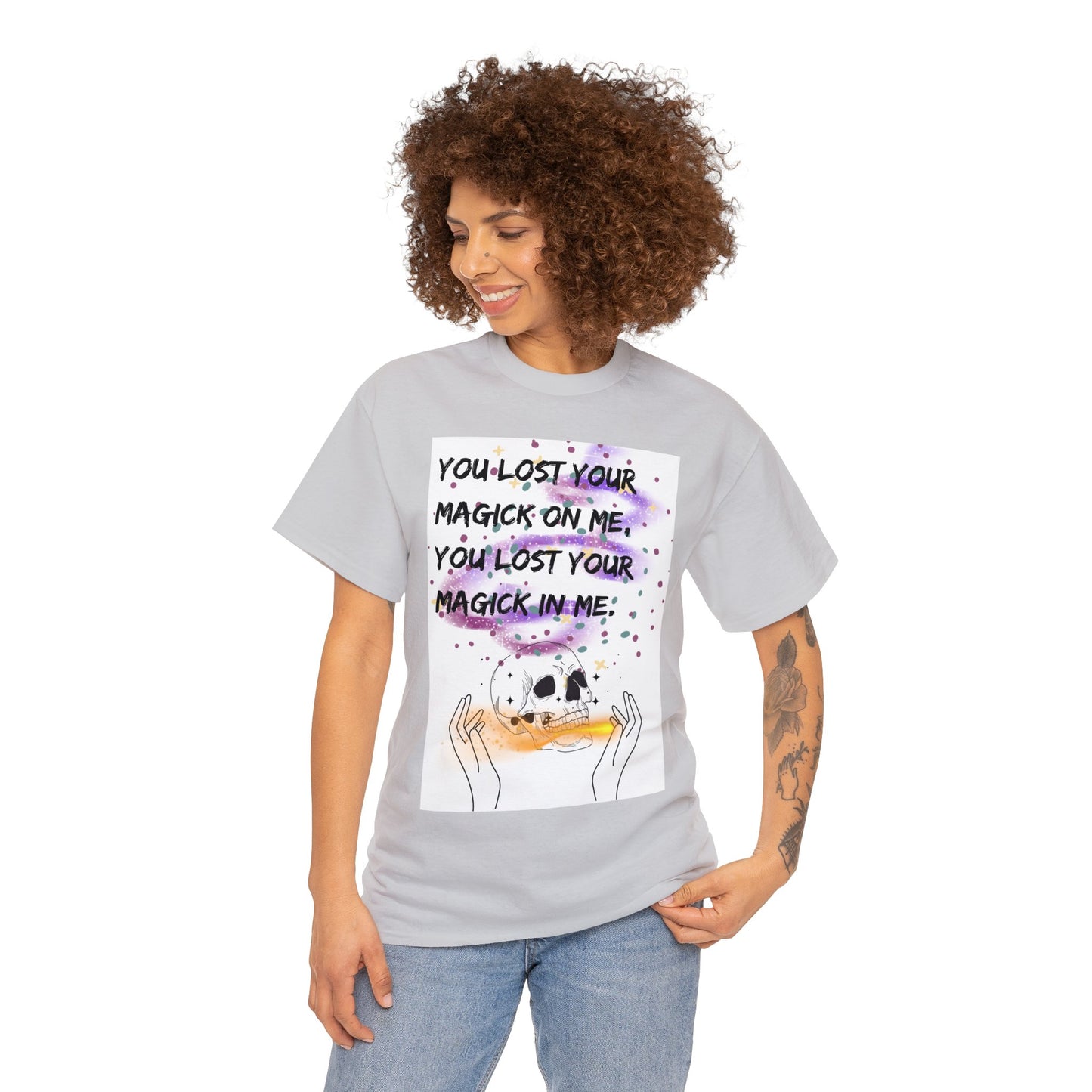 LOST YOUR MAGICK Unisex Heavy Cotton Tee