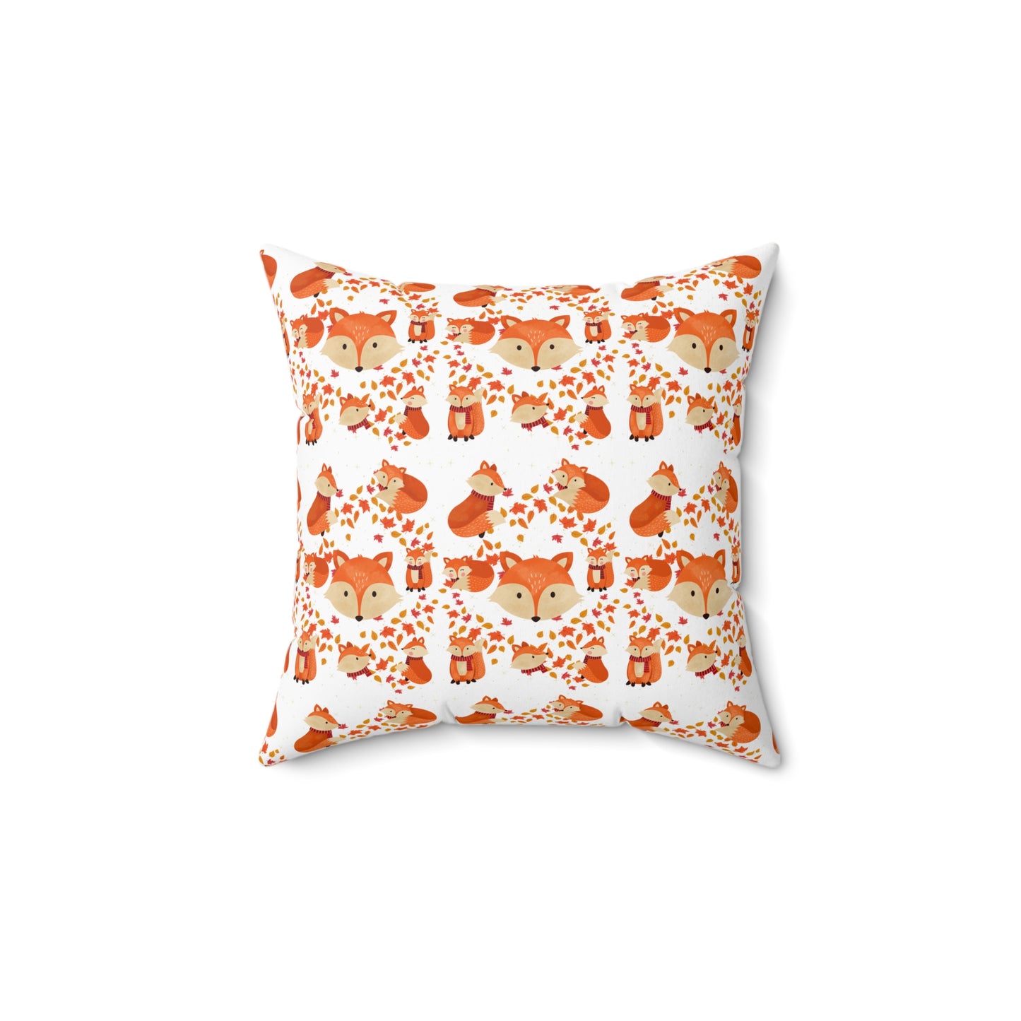 FOXY FOXY AUTUMN Spun Polyester Square Pillow For Kid's Room