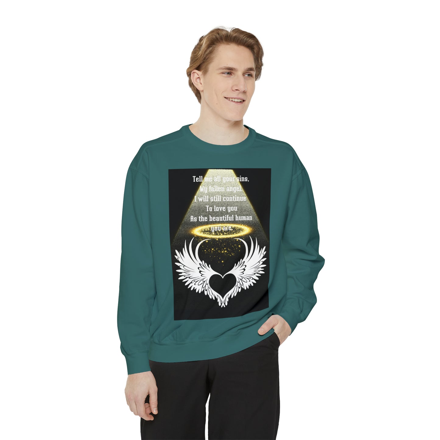 FALLEN ANGEL Unisex Garment-Dyed Sweatshirt