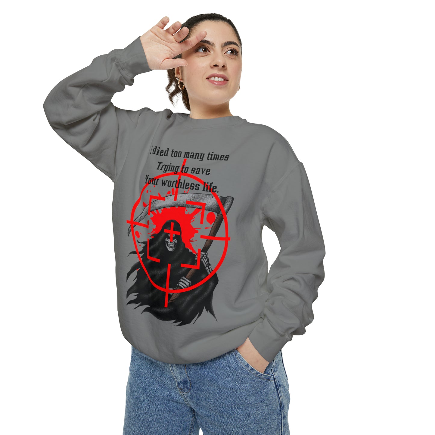 GAMER GIRL Unisex Garment-Dyed Sweatshirt