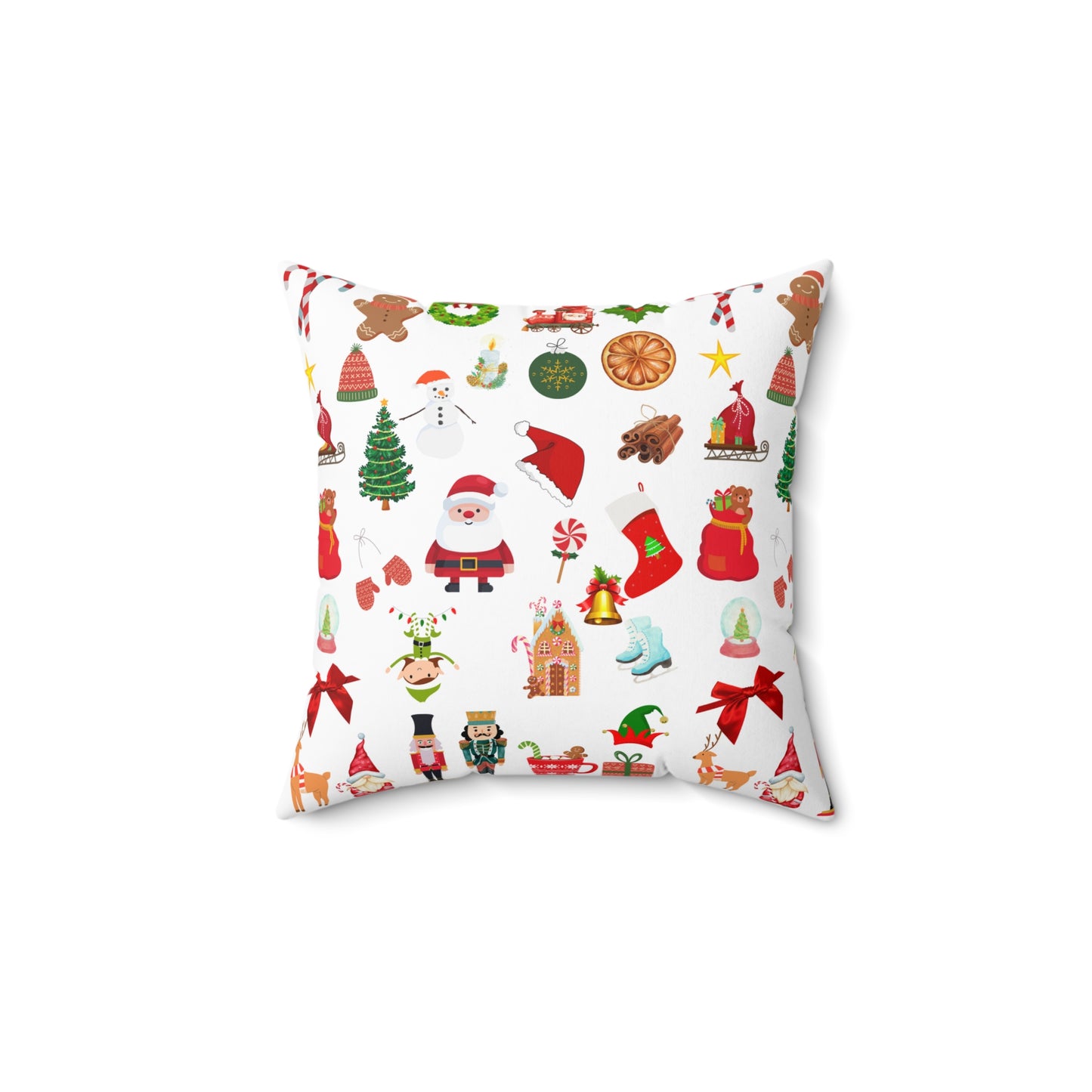 MY XMAS JOY Spun Polyester Square Pillow