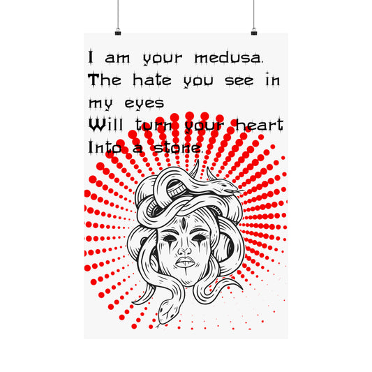 MEDUSA TALES   Matte Vertical Posters