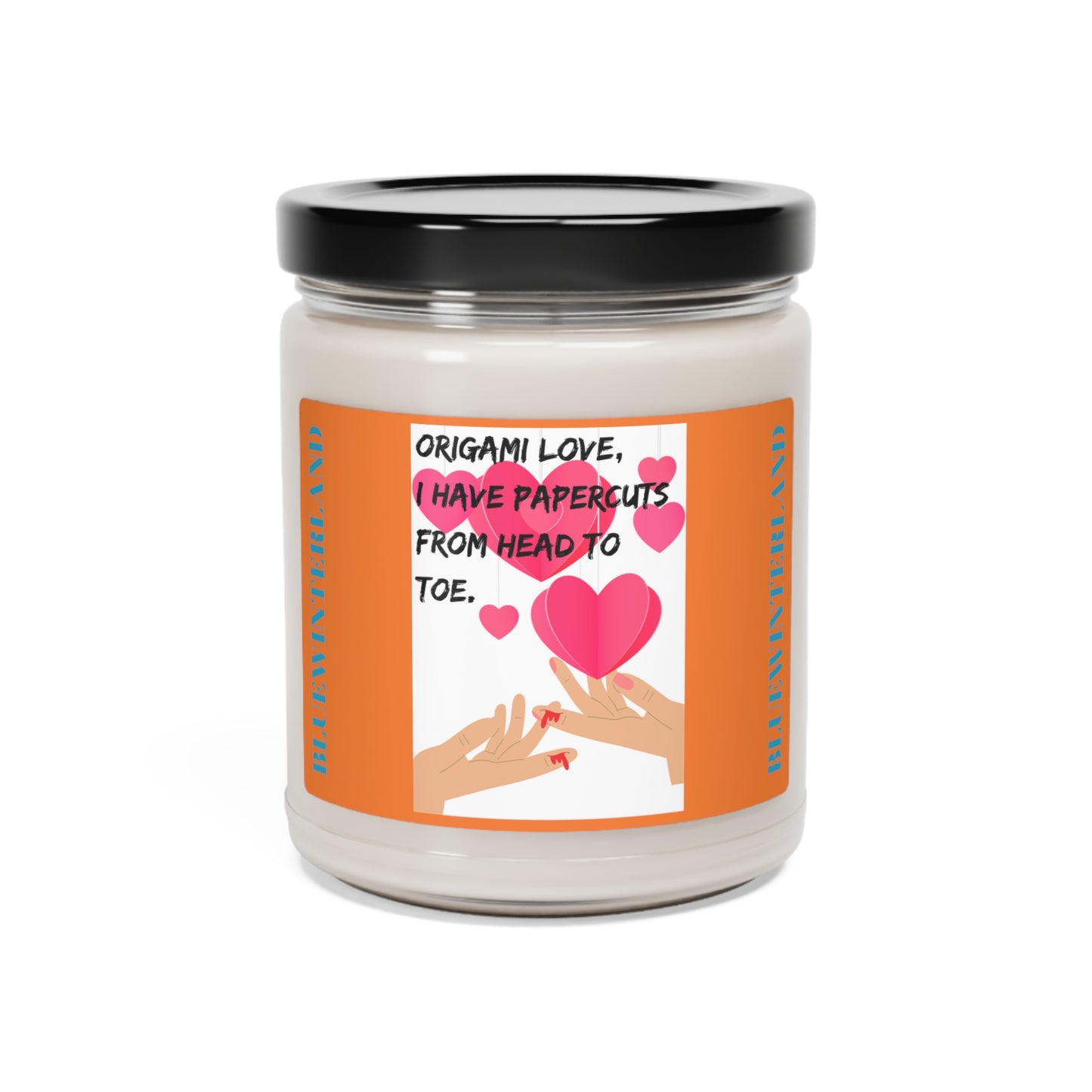 ORIGAME LOVE  Scented Soy Candle, 9oz