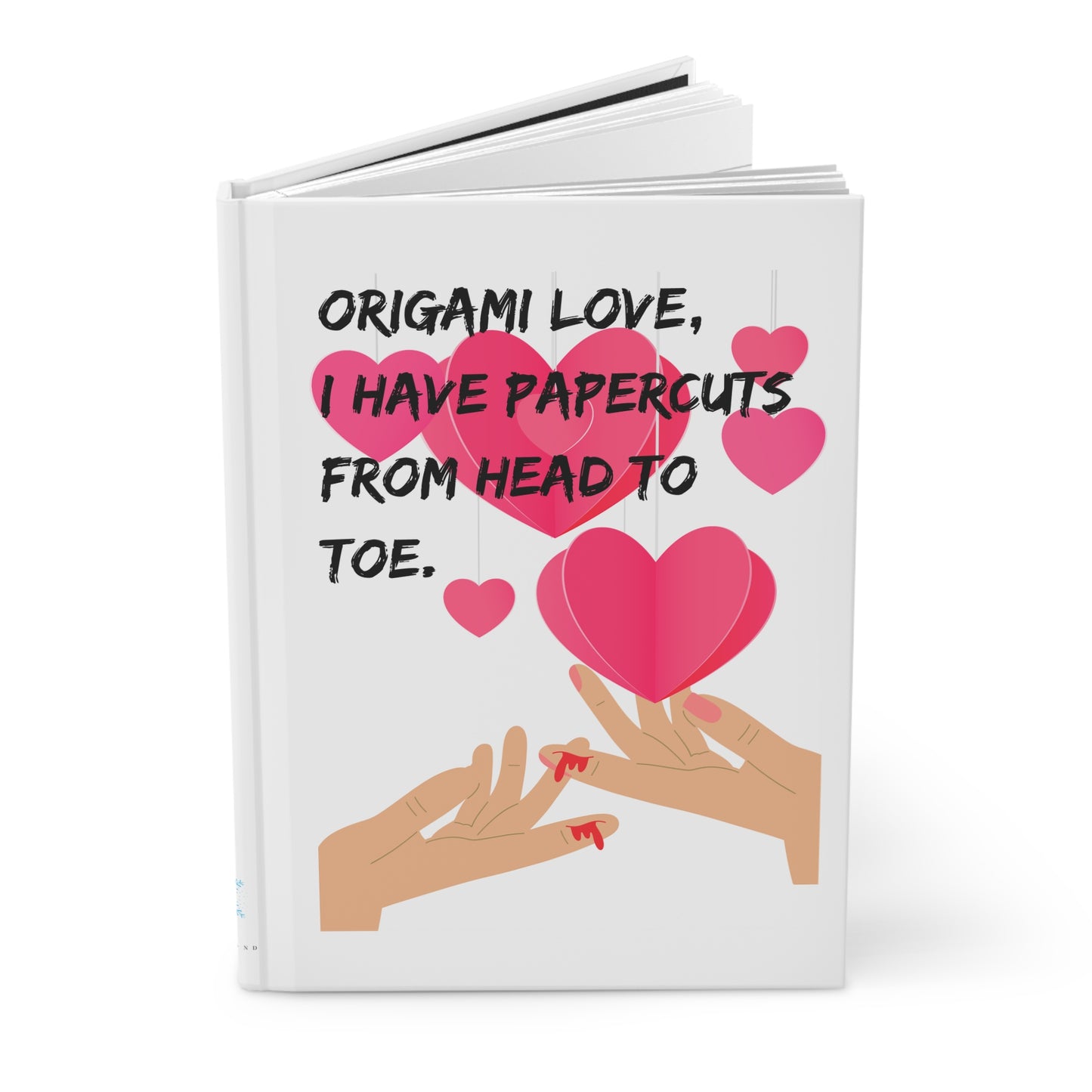 ORIGAME LOVE  Hardcover Journal Matte