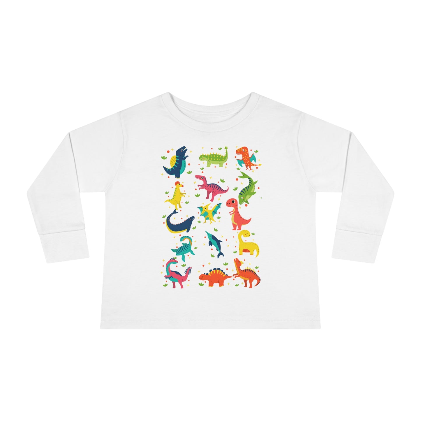 ROAR LIKE A DINASOUR Toddler Long Sleeve Tee