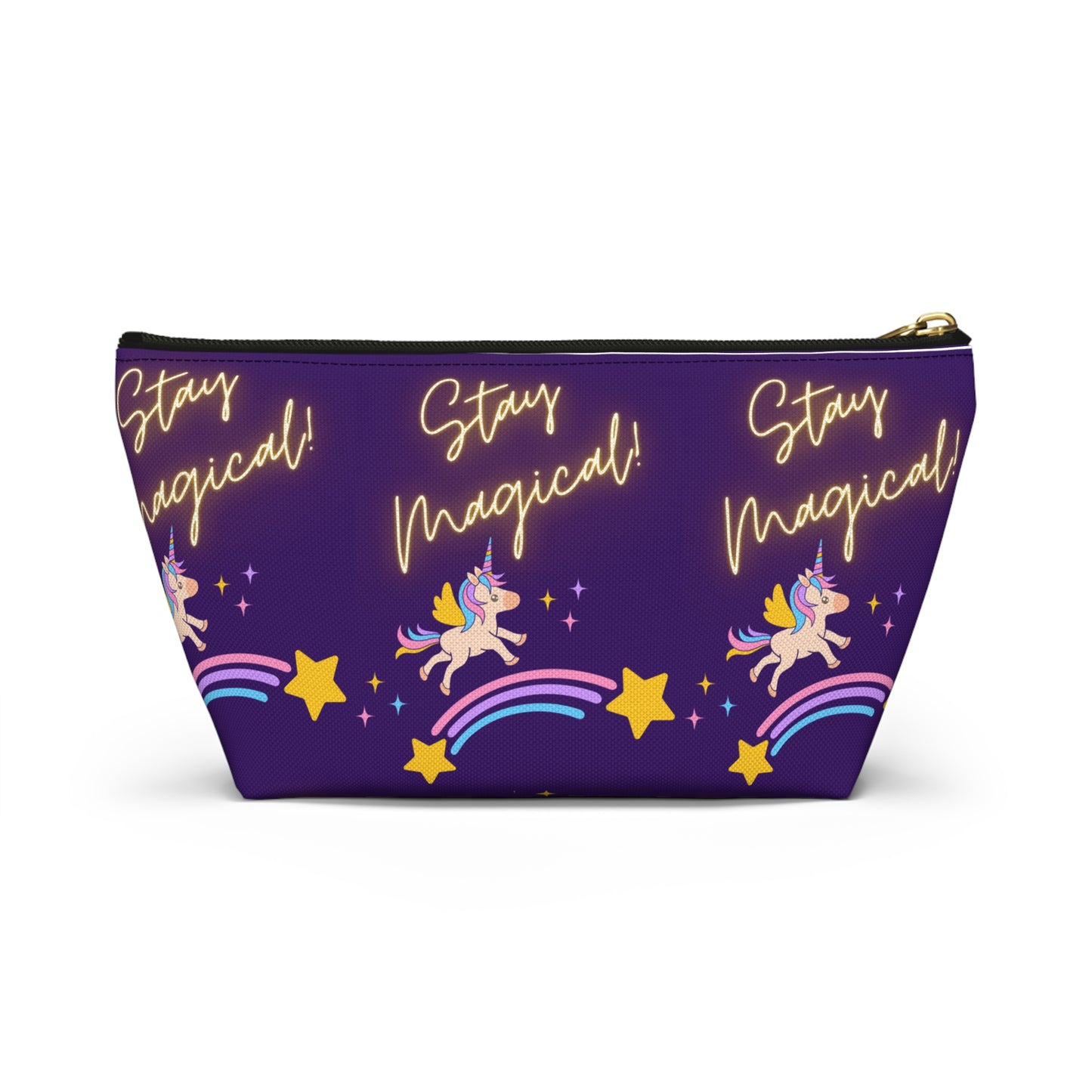 STAY MAGICAL UNICORN LOVE Accessory Pouch w T-bottom