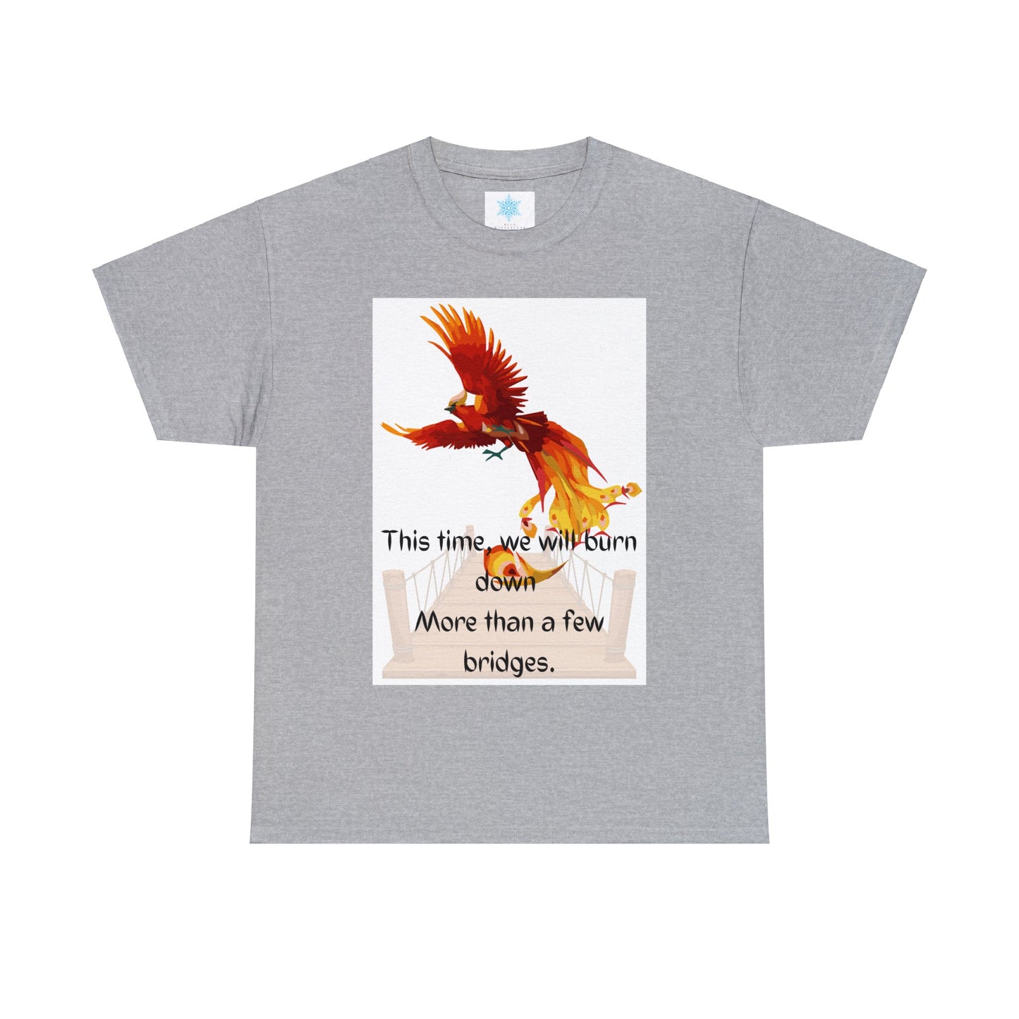 BRIDGES Unisex Heavy Cotton Tee