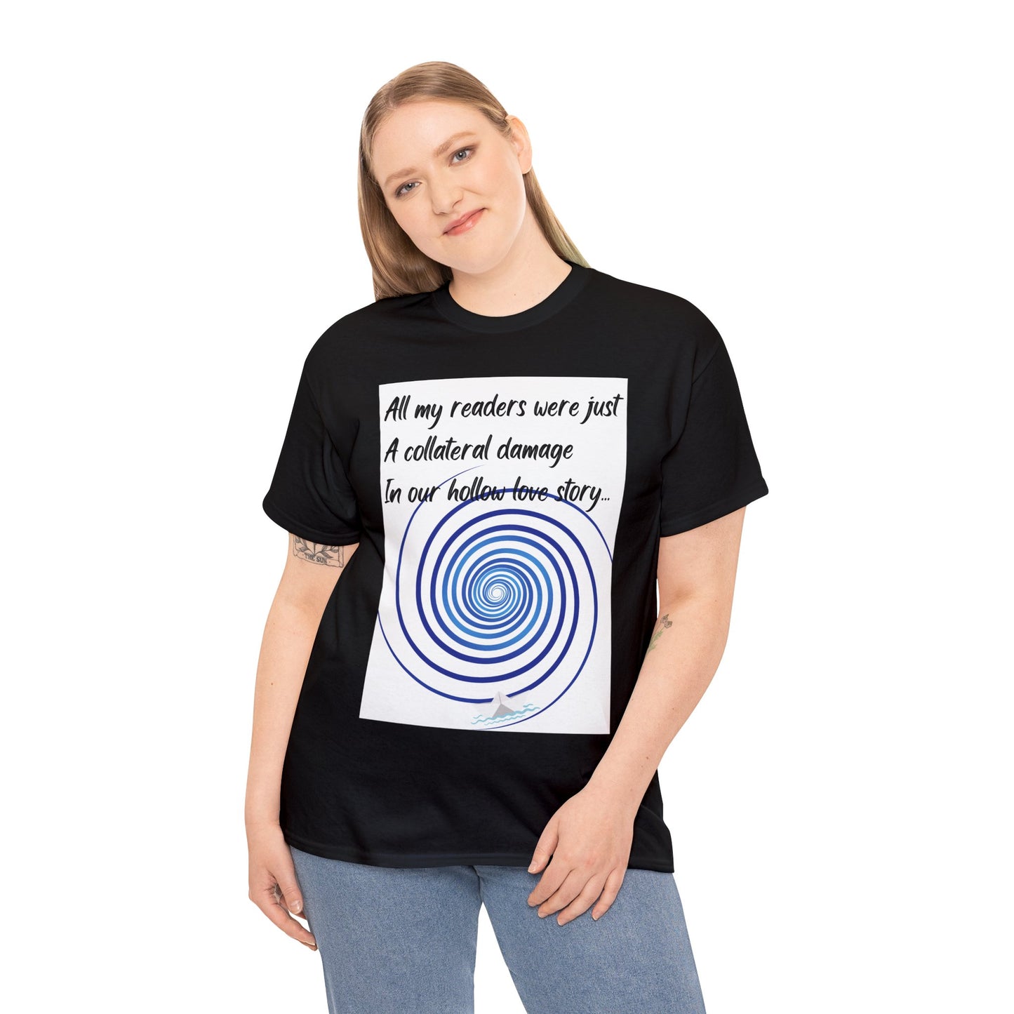 COLLATERAL DAMAGE Unisex Heavy Cotton Tee