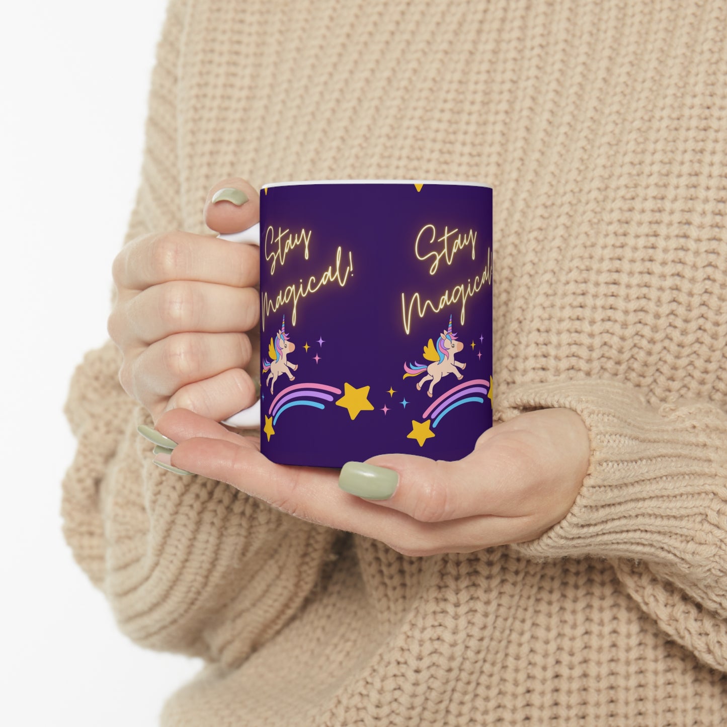 STAY MAGICAL UNICORN LOVE Ceramic Mug 11oz