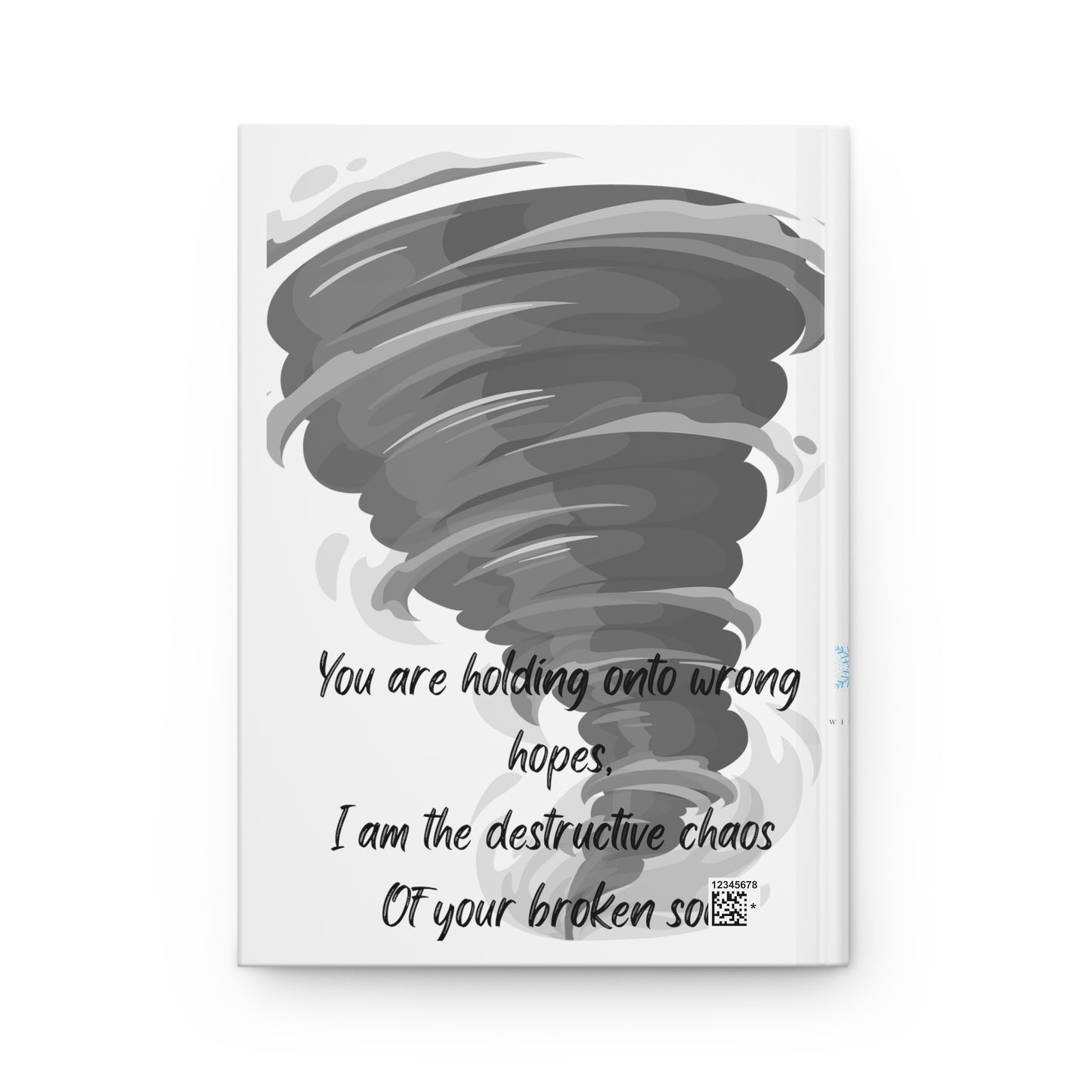 DESTRUCTIVE CHAOS Hardcover Journal Matte