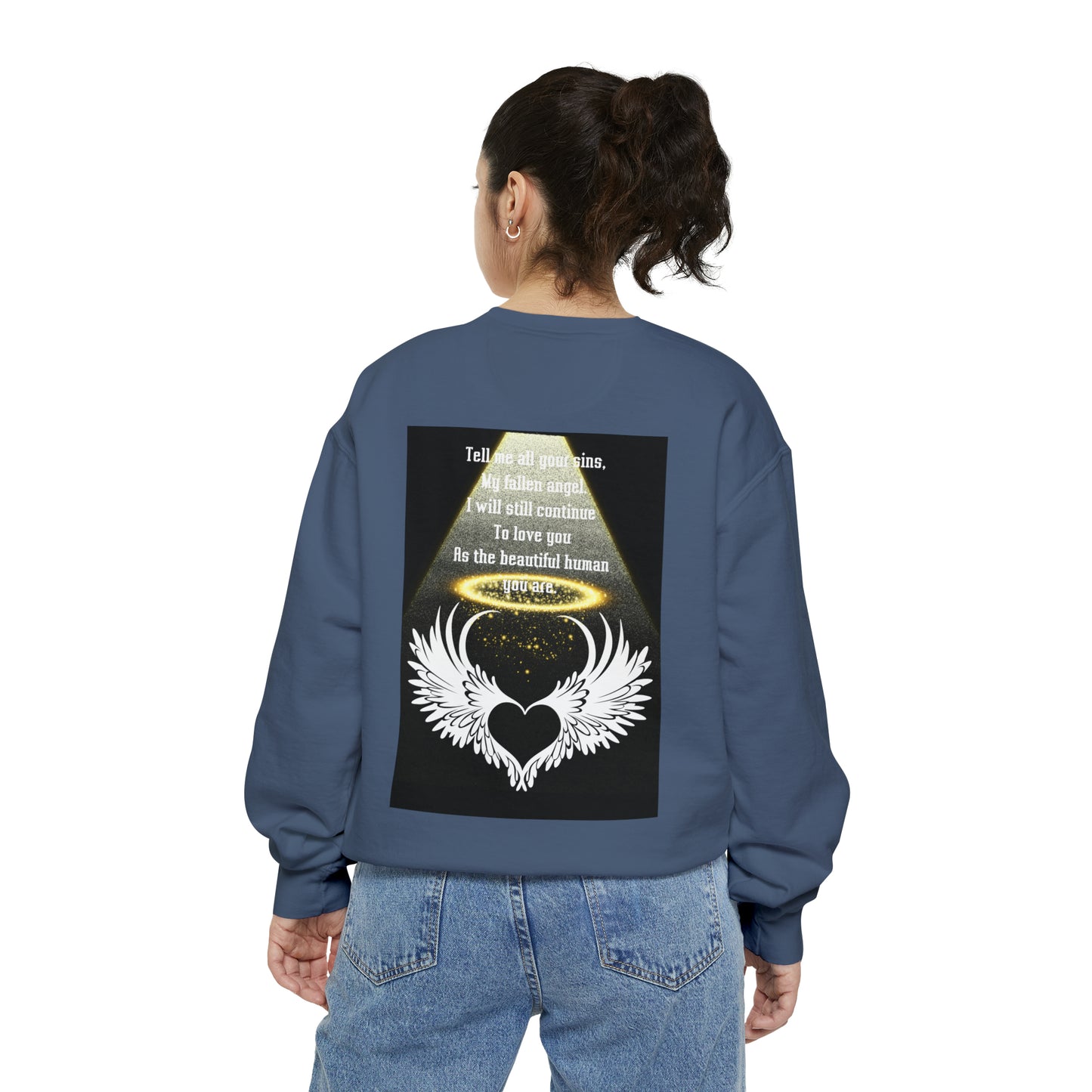 FALLEN ANGEL Unisex Garment-Dyed Sweatshirt