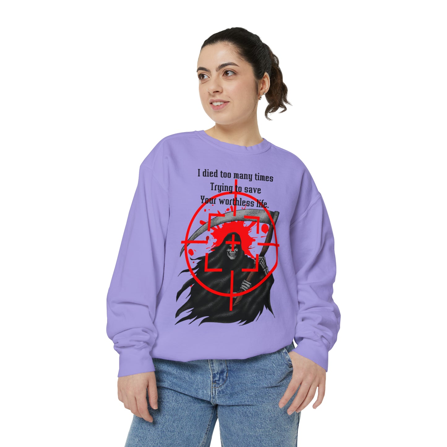 GAMER GIRL Unisex Garment-Dyed Sweatshirt