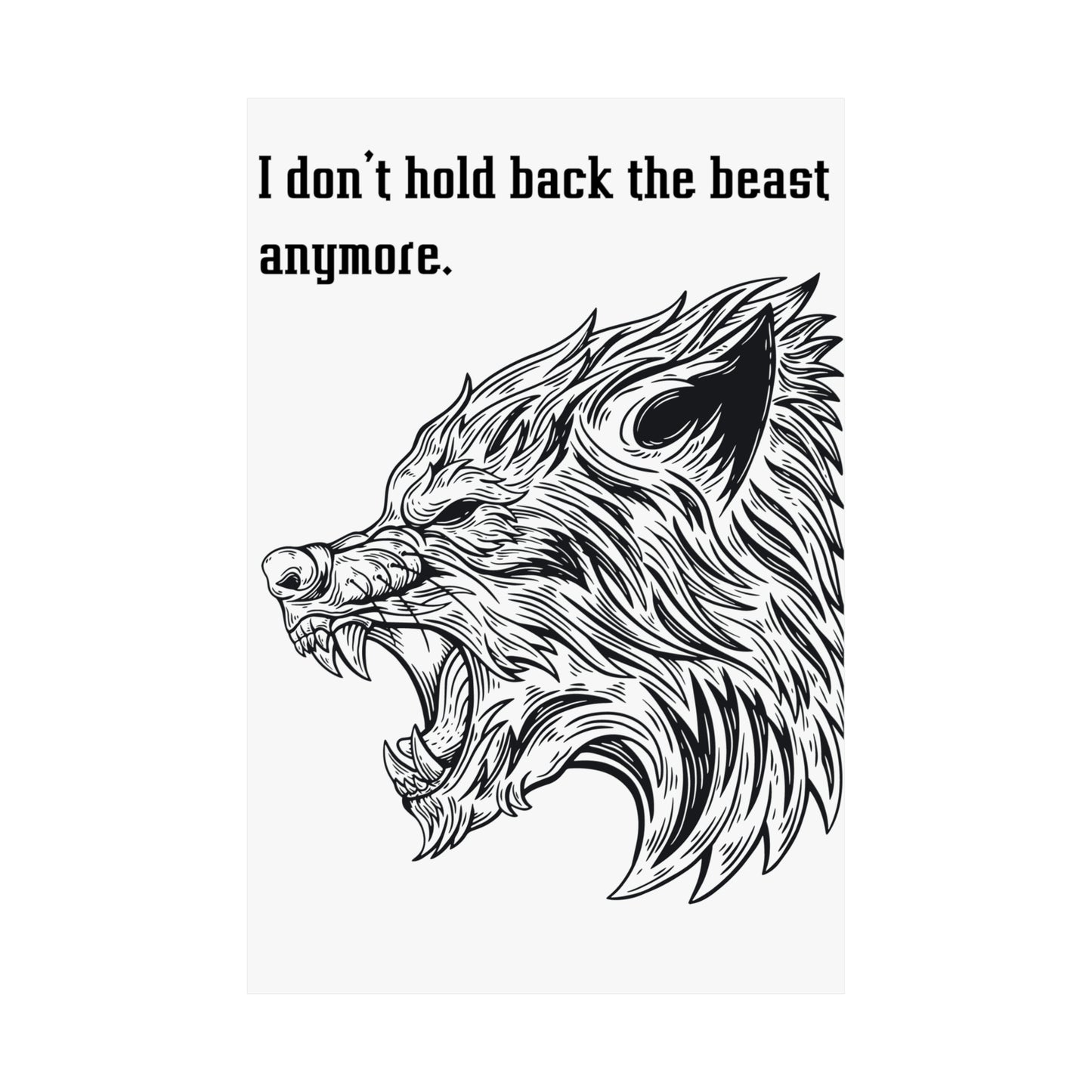 BEAST TALES V1    Matte Vertical Posters