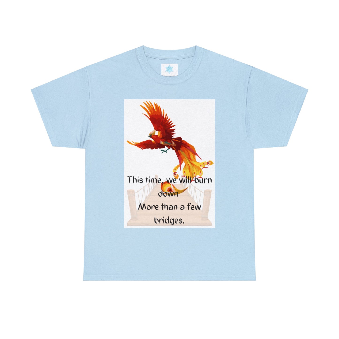 BRIDGES Unisex Heavy Cotton Tee