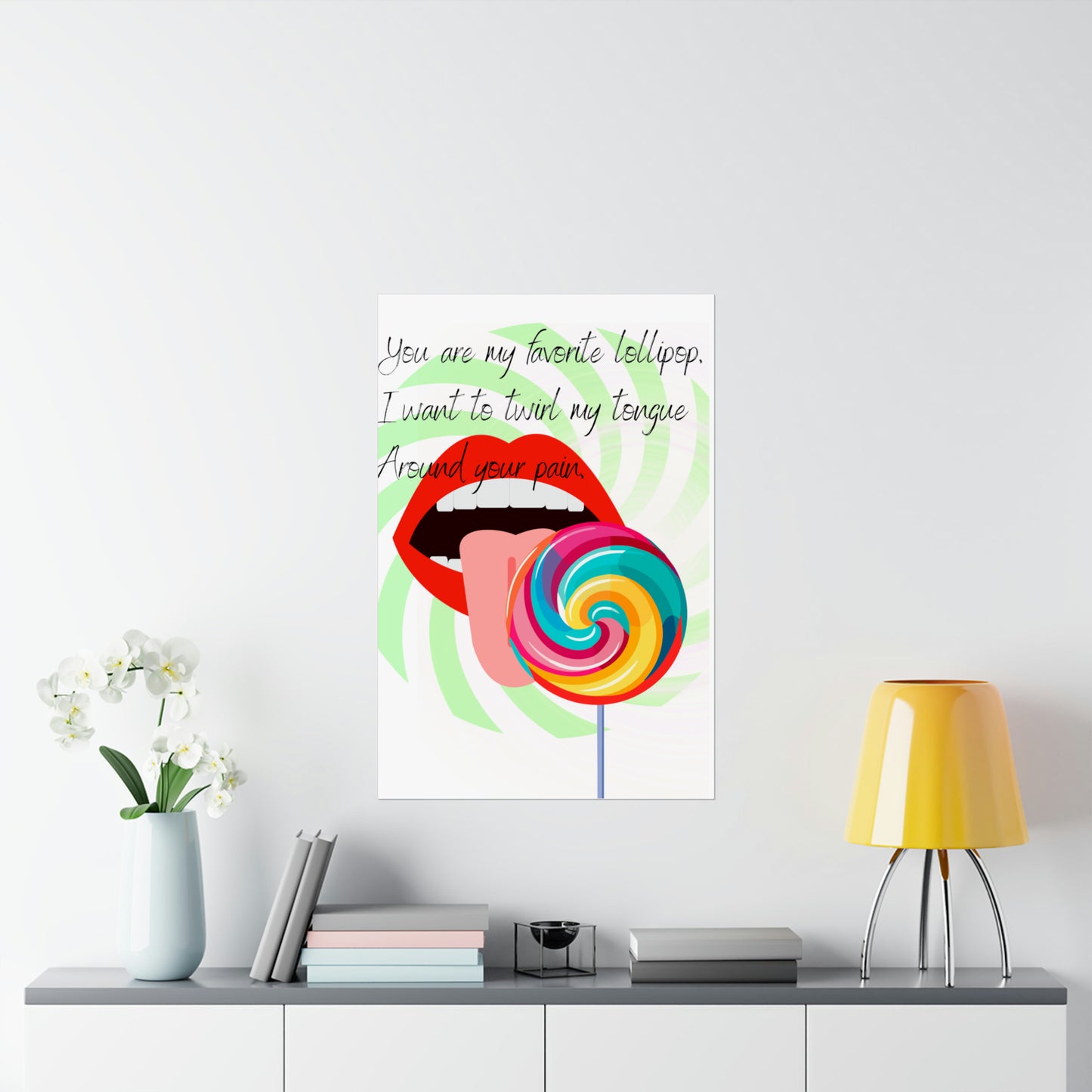 LOLLIPOP DREAMS  Matte Vertical Posters