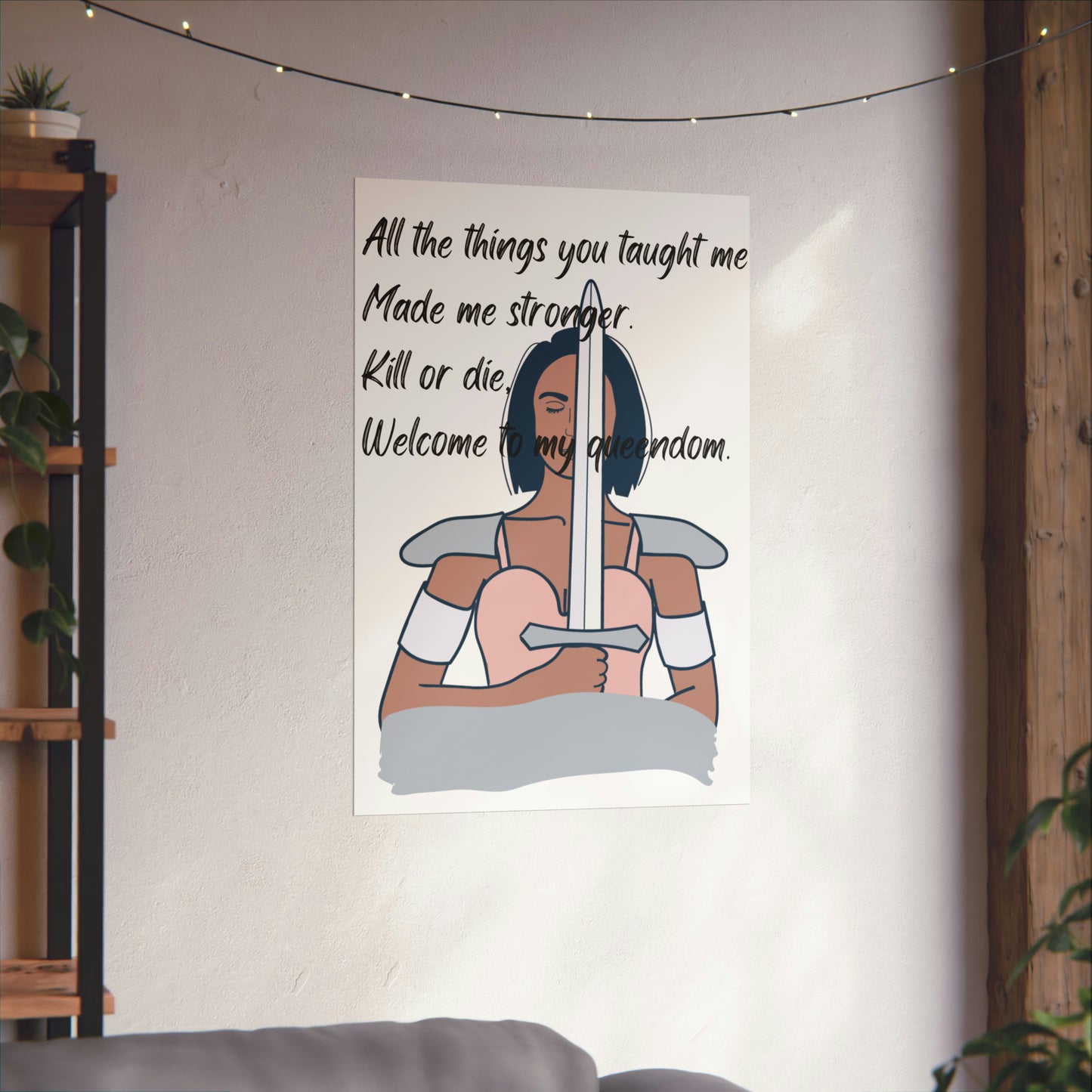 QUEENDOM   Matte Vertical Posters