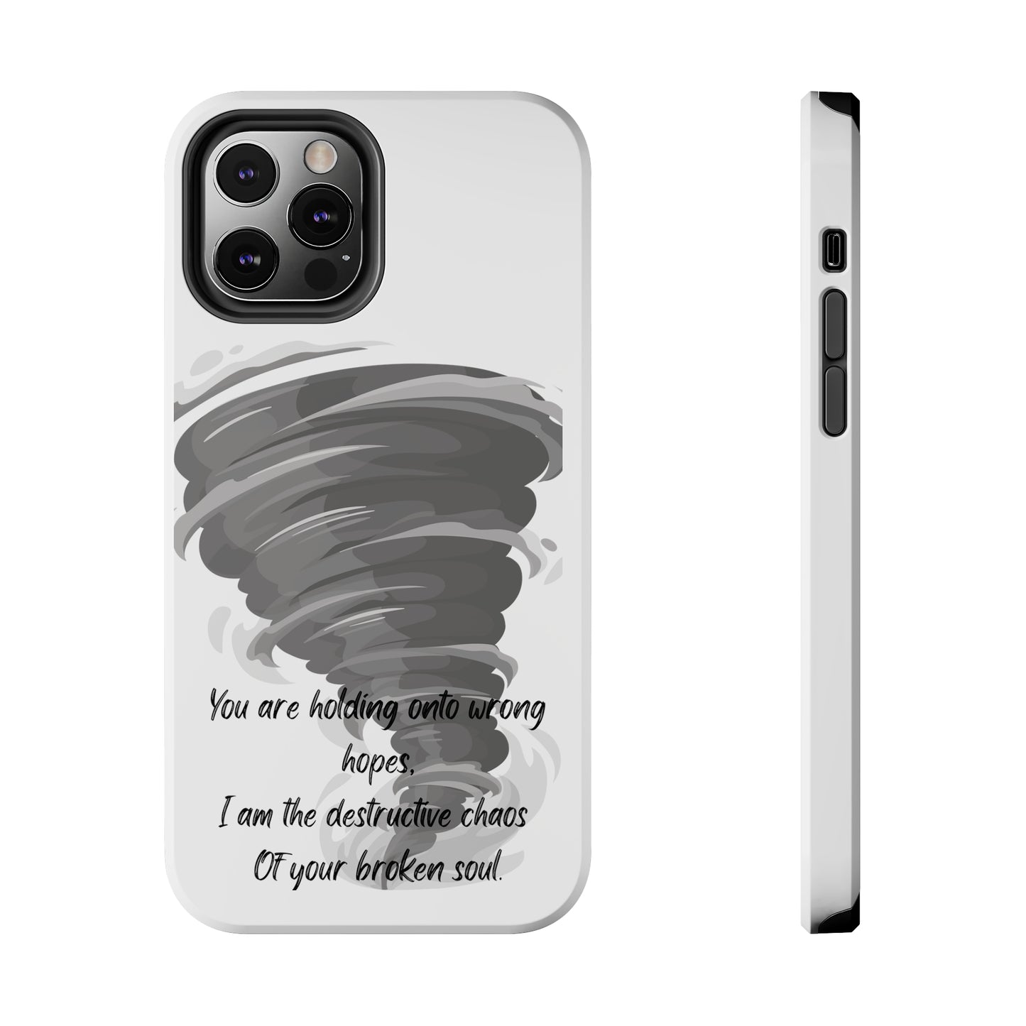 DESTRUCTIVE CHAOS Tough Phone Cases