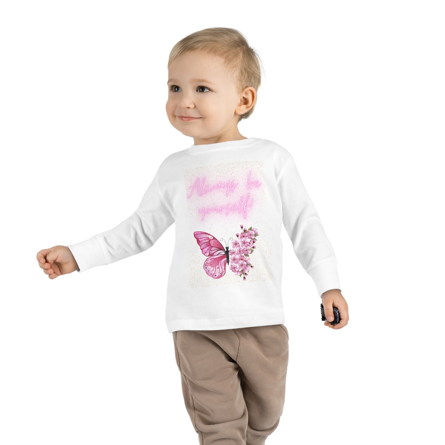 ALWAYS BE YOU Toddler Long Sleeve Tee