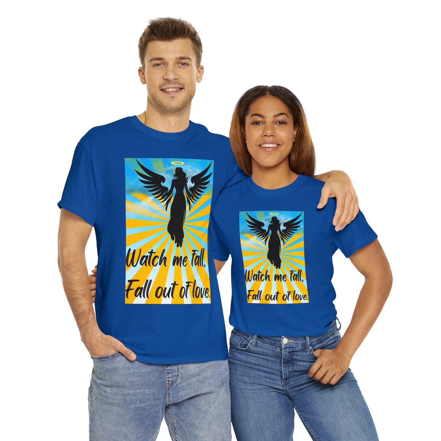 FALL OUT OF LOVE Unisex Heavy Cotton Tee