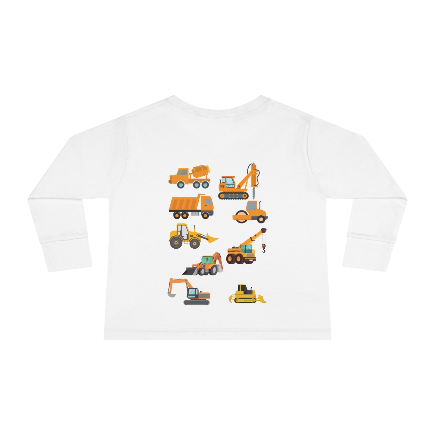 CONSTRUCTION TRUCKS V1 Toddler Long Sleeve Tee