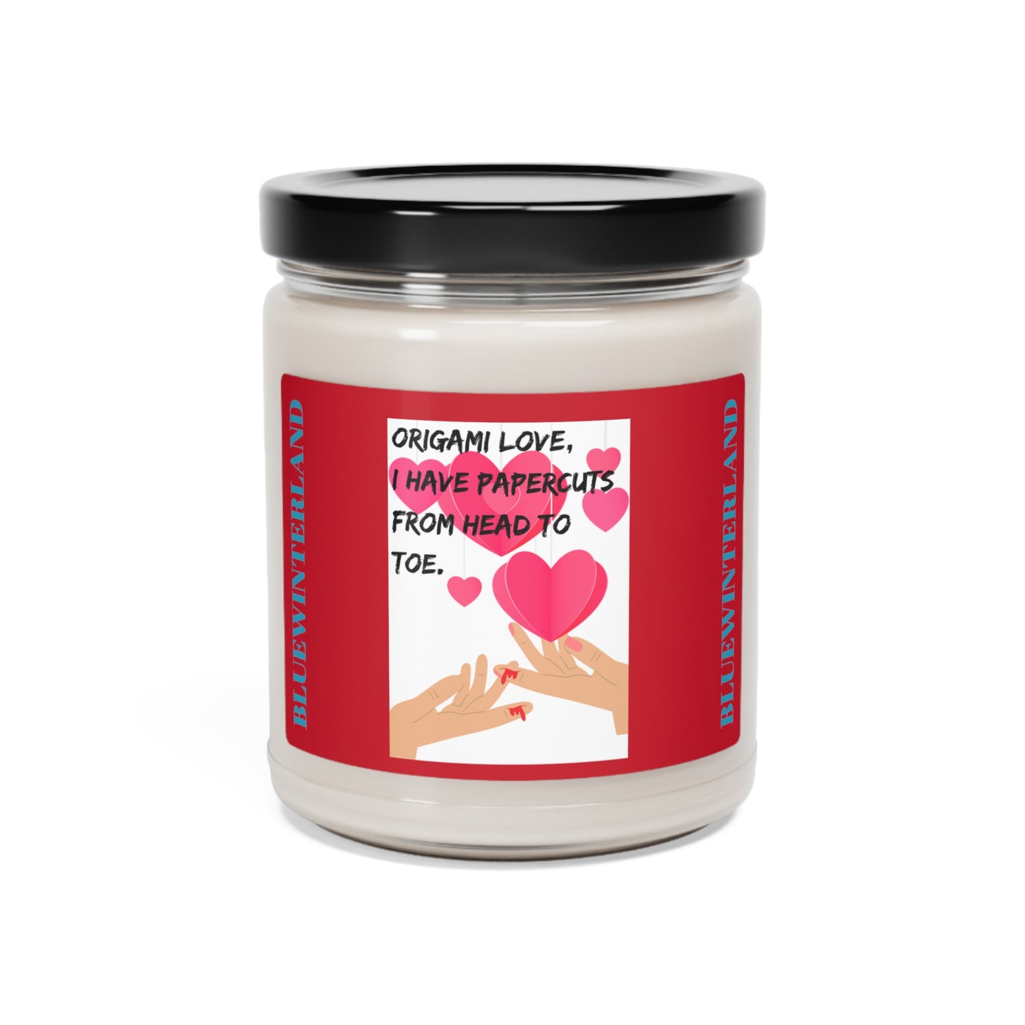 ORIGAME LOVE  Scented Soy Candle, 9oz